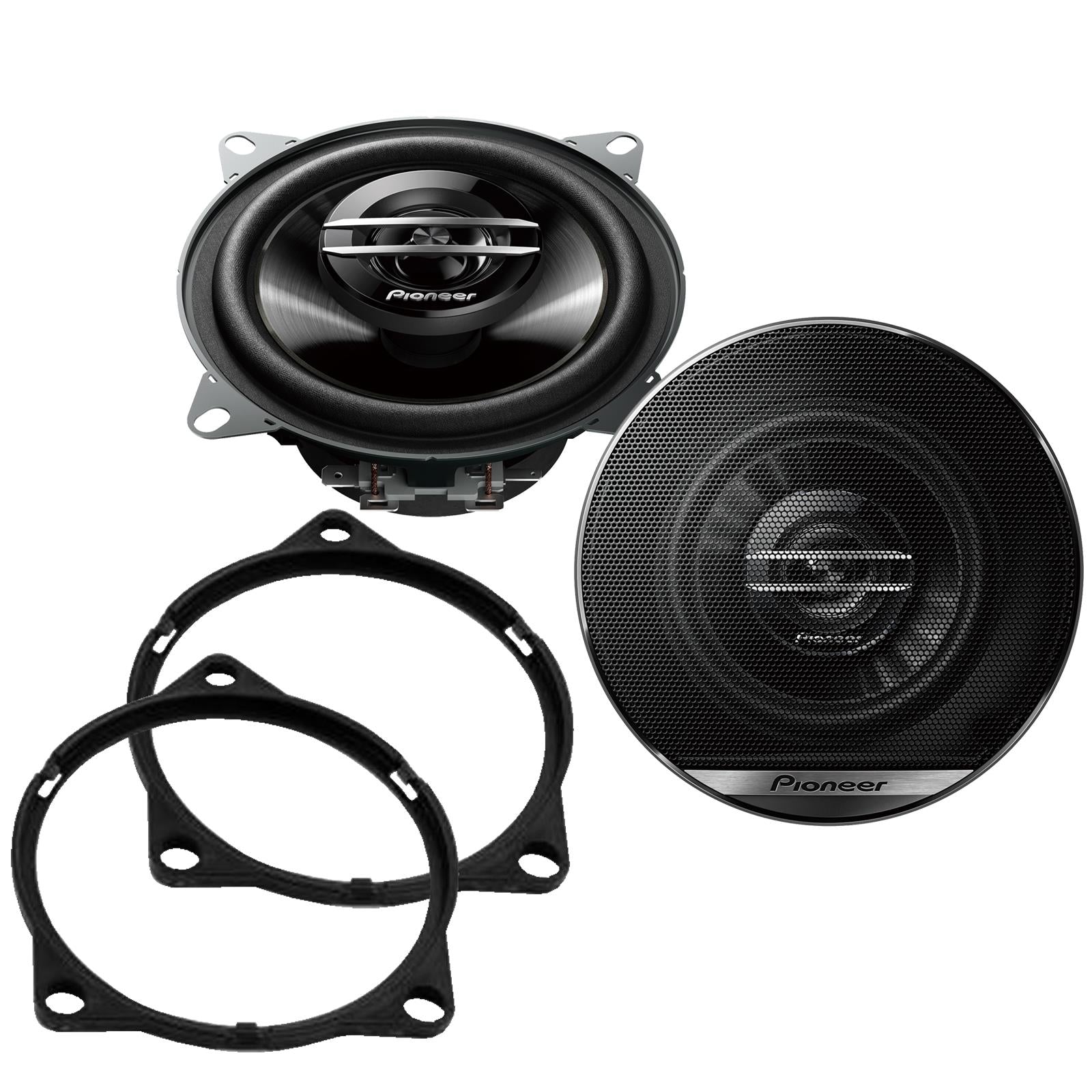 Pionner TS-G1020F 100mm/10cm/4" 2-Way Coaxial Car speakers (Per Pair Max 420|60 watts RMS) Fits Volvo S90 2017-21 | XC40 18-21 | XC60 17-21 | XC90 15-21