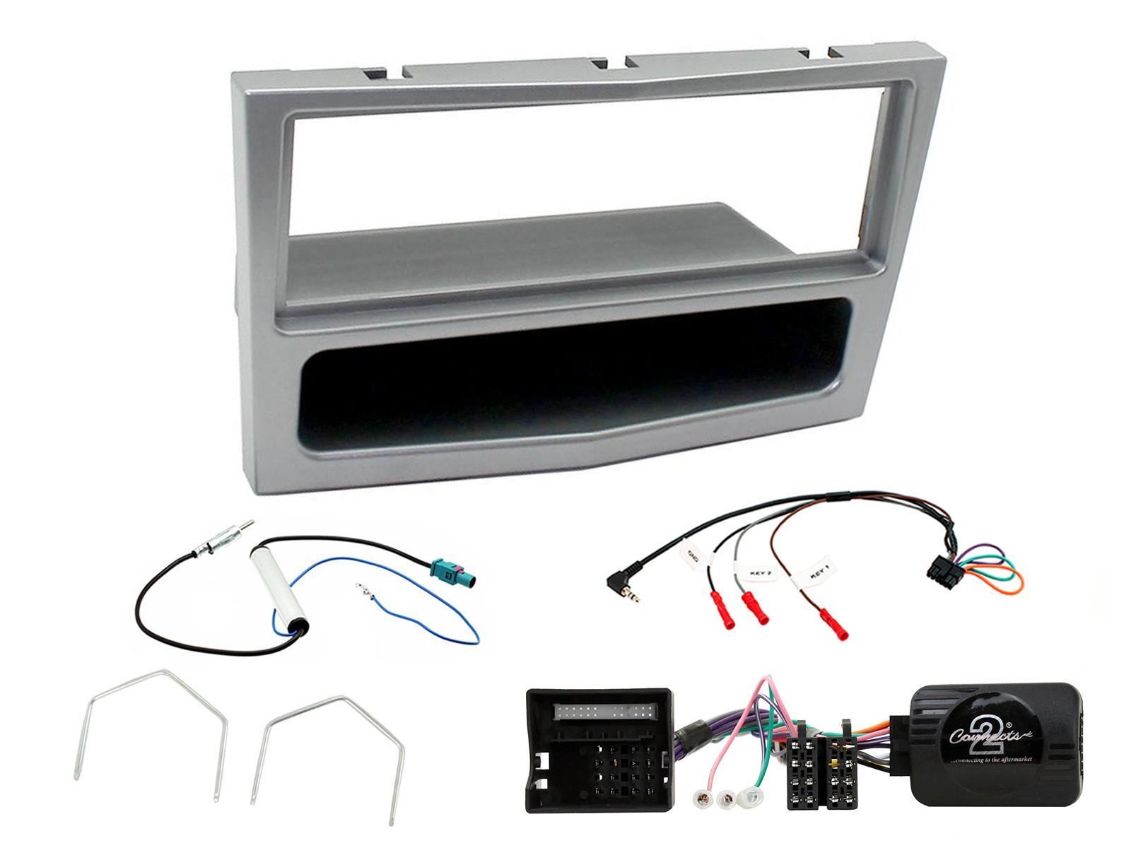 Connects2 CTKVX16 - Vauxhall Single Din Fascia & Steering Wheel Interface Installation Kit