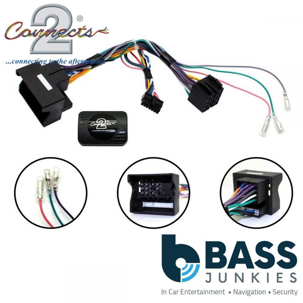 Connects2 CTSFO003.2 Ford C-Max Fiesta Focus Fusion Galaxy Mondeo S-Max Transit Kuga Transit-Connect Car Stereo Radio Steering Wheel Interface Stalk Control