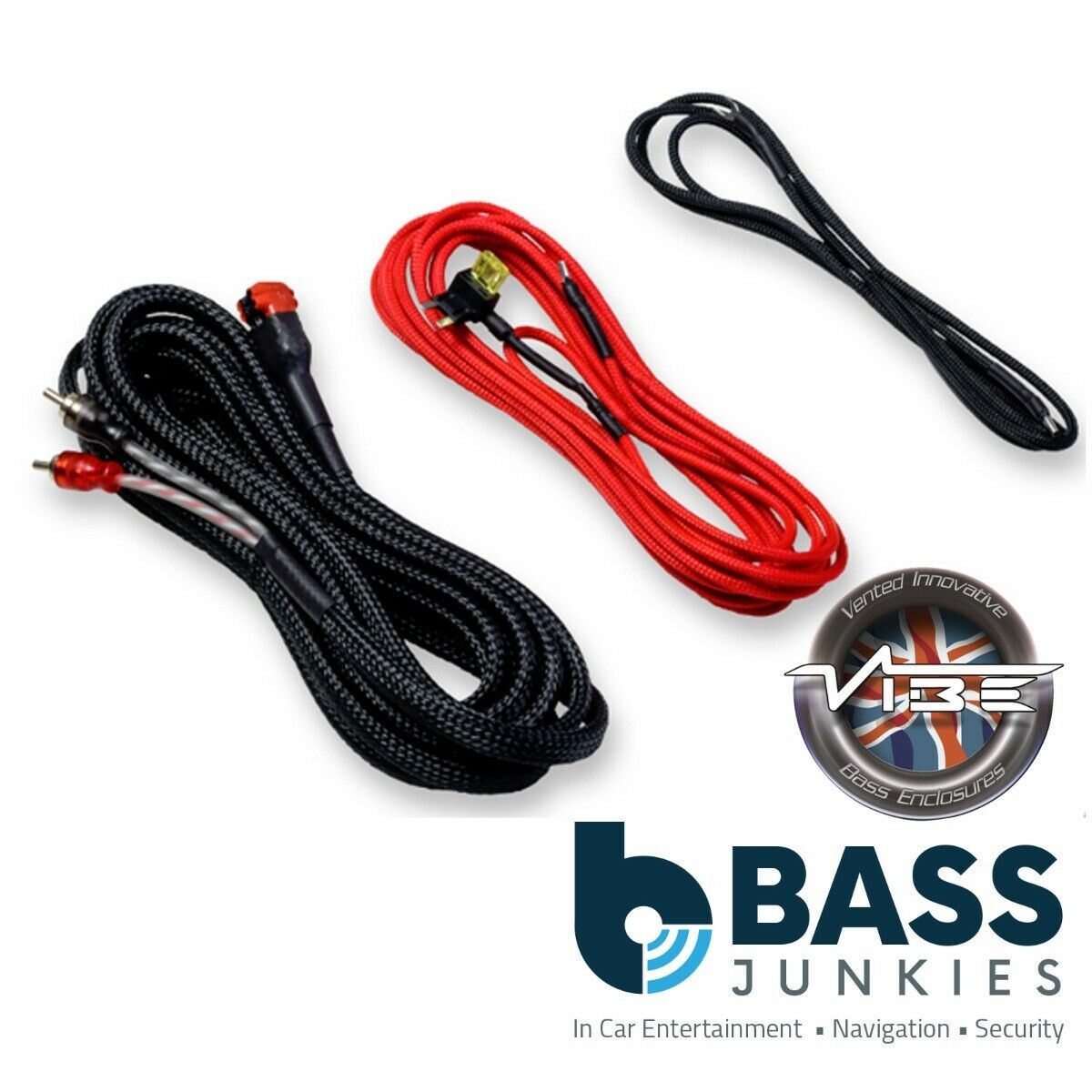 Vibe RAPAWK5M 16AWG Rapid Fit Car Amplifier Wiring Kit (5 Metre)