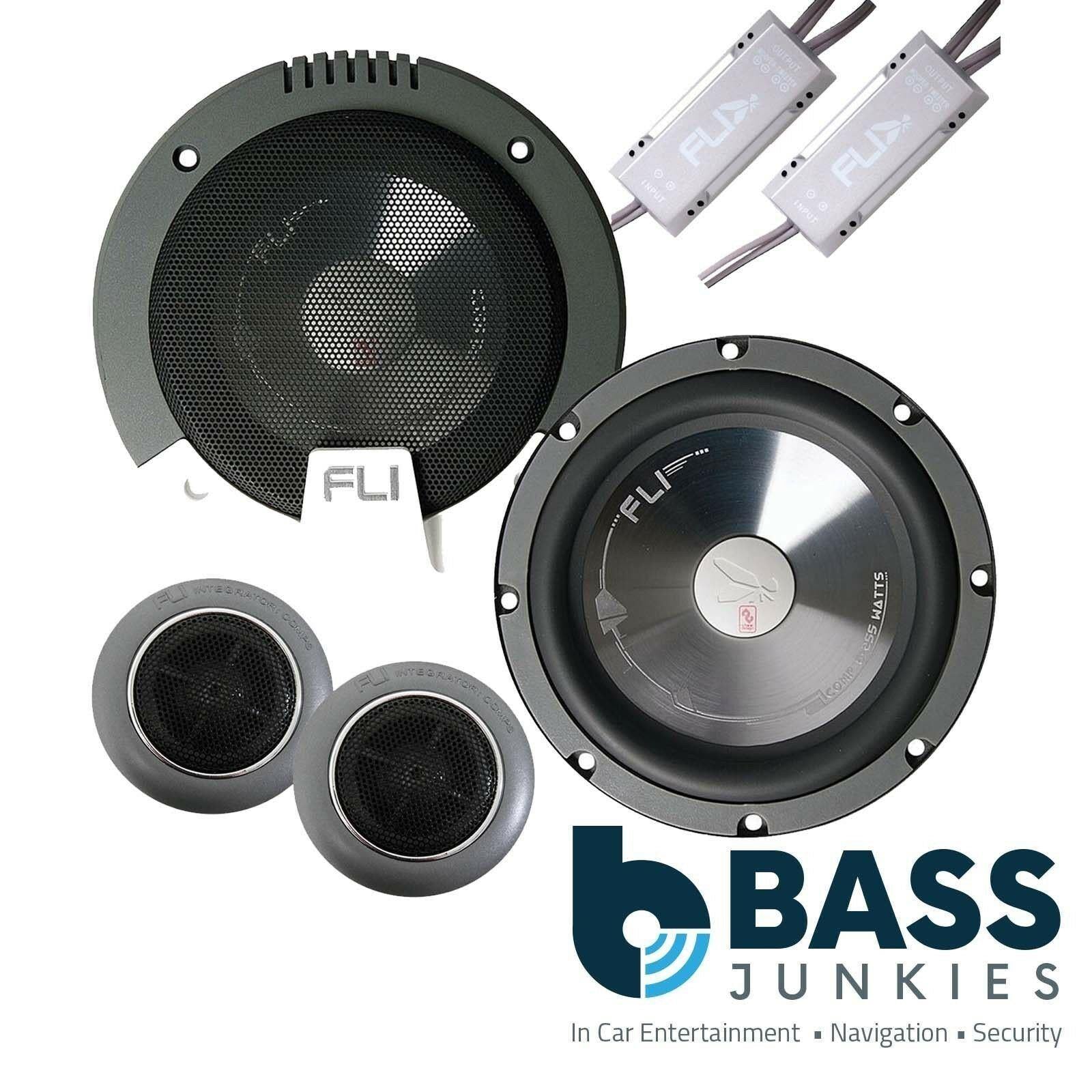 FLI FI6 COMP-F3 - 6.5" 16.5cm 510 Watts 2 Way Component Speakers