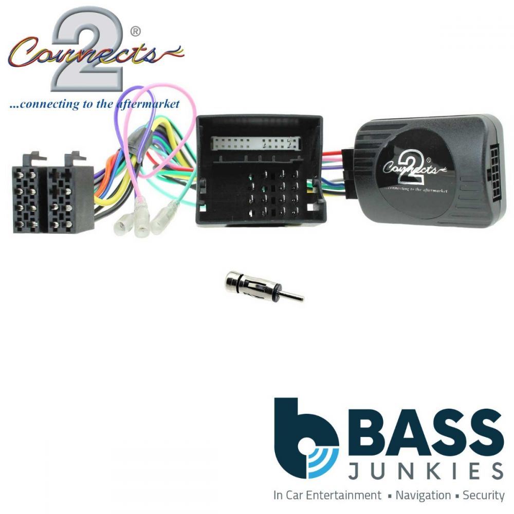 Connects2 CTSFO003.2AA Ford C-Max Fiesta Focus Fusion Galaxy Mondeo S-Max Transit Kuga Transit-Connect Car Stereo Radio Steering Wheel Interface Stalk Control