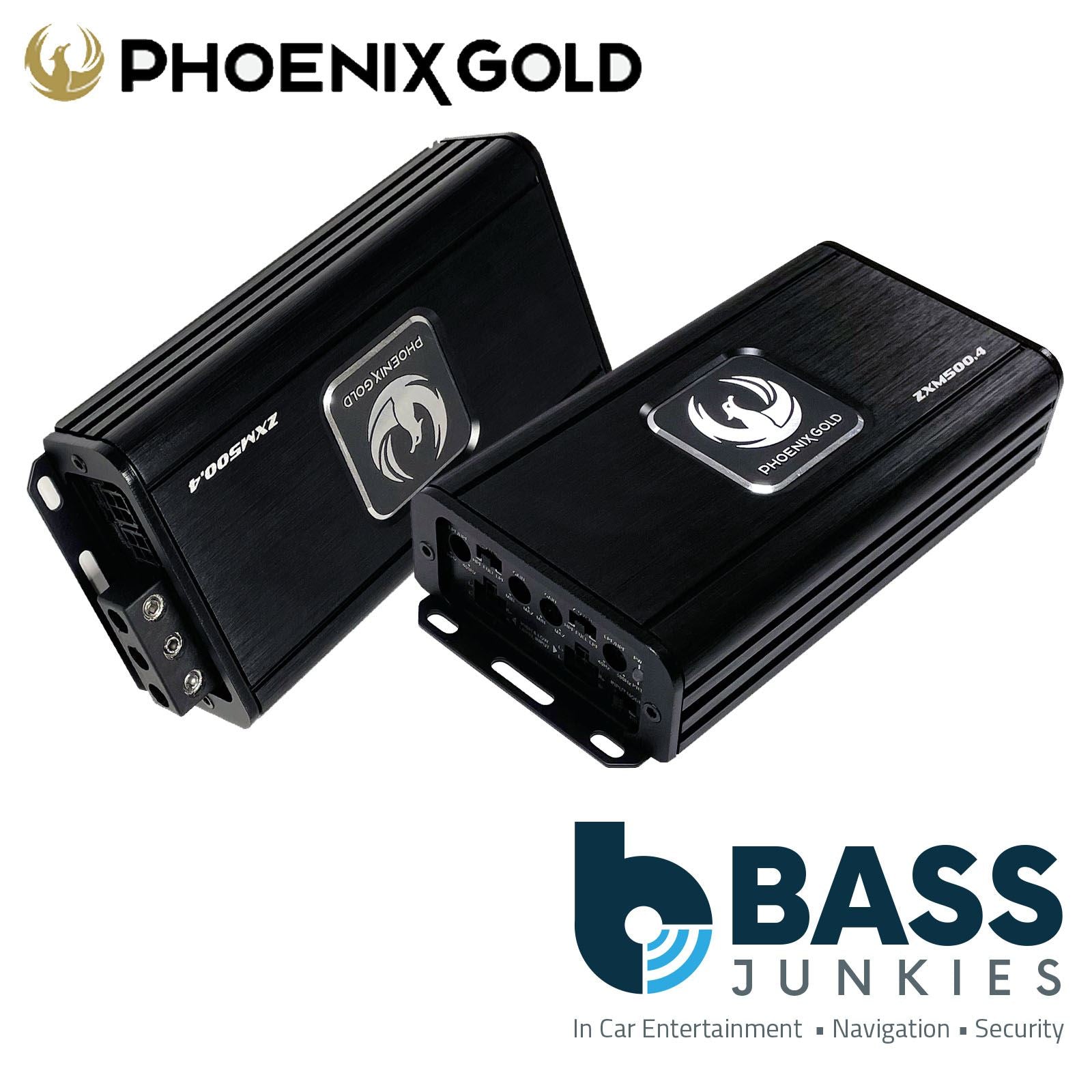 PHOENIX GOLD ZXM500.4 4 channel 1000 Watt Bridgeable Car