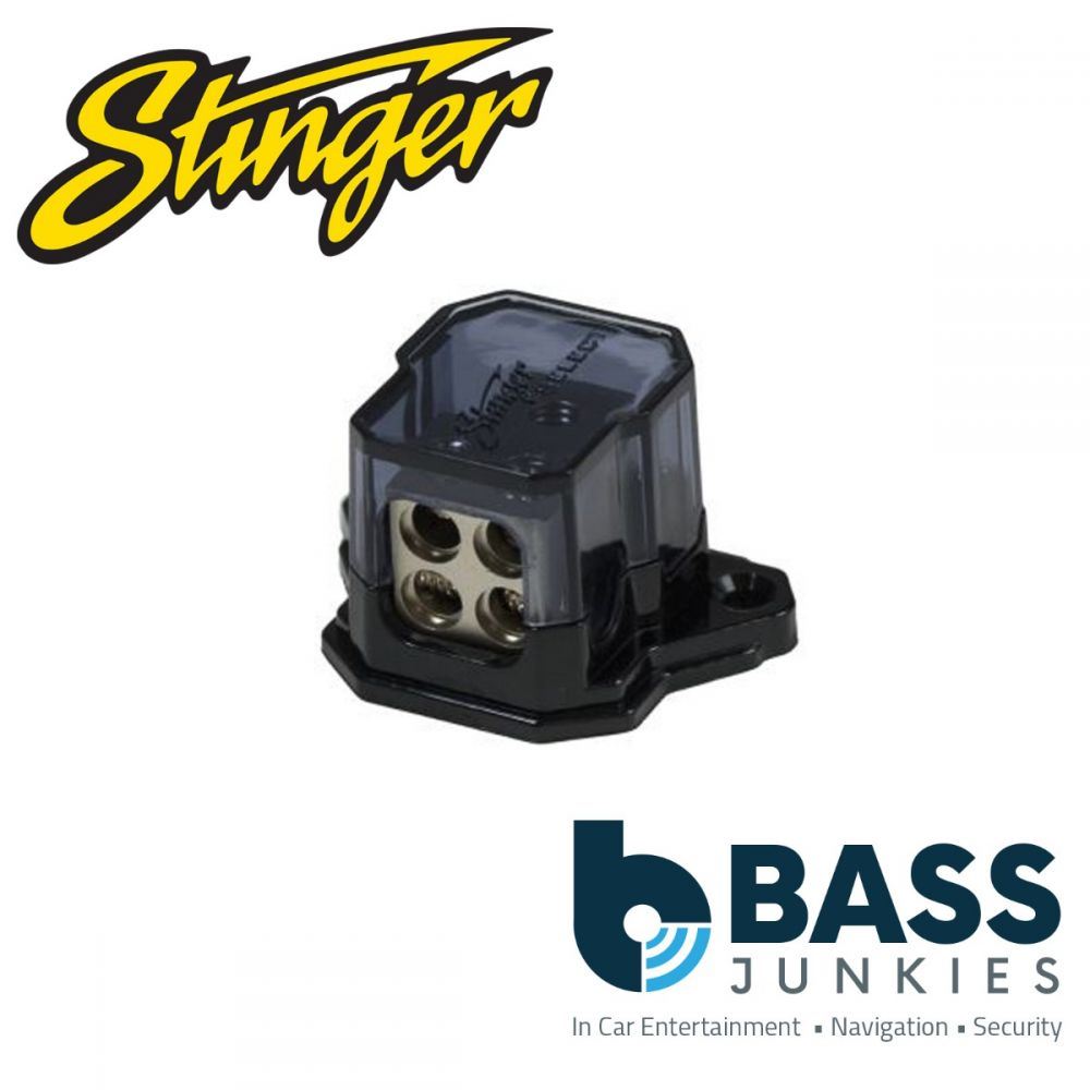 Stinger SSDB448 (1) 4GA Input to (4) 8GA Output Distribution Block