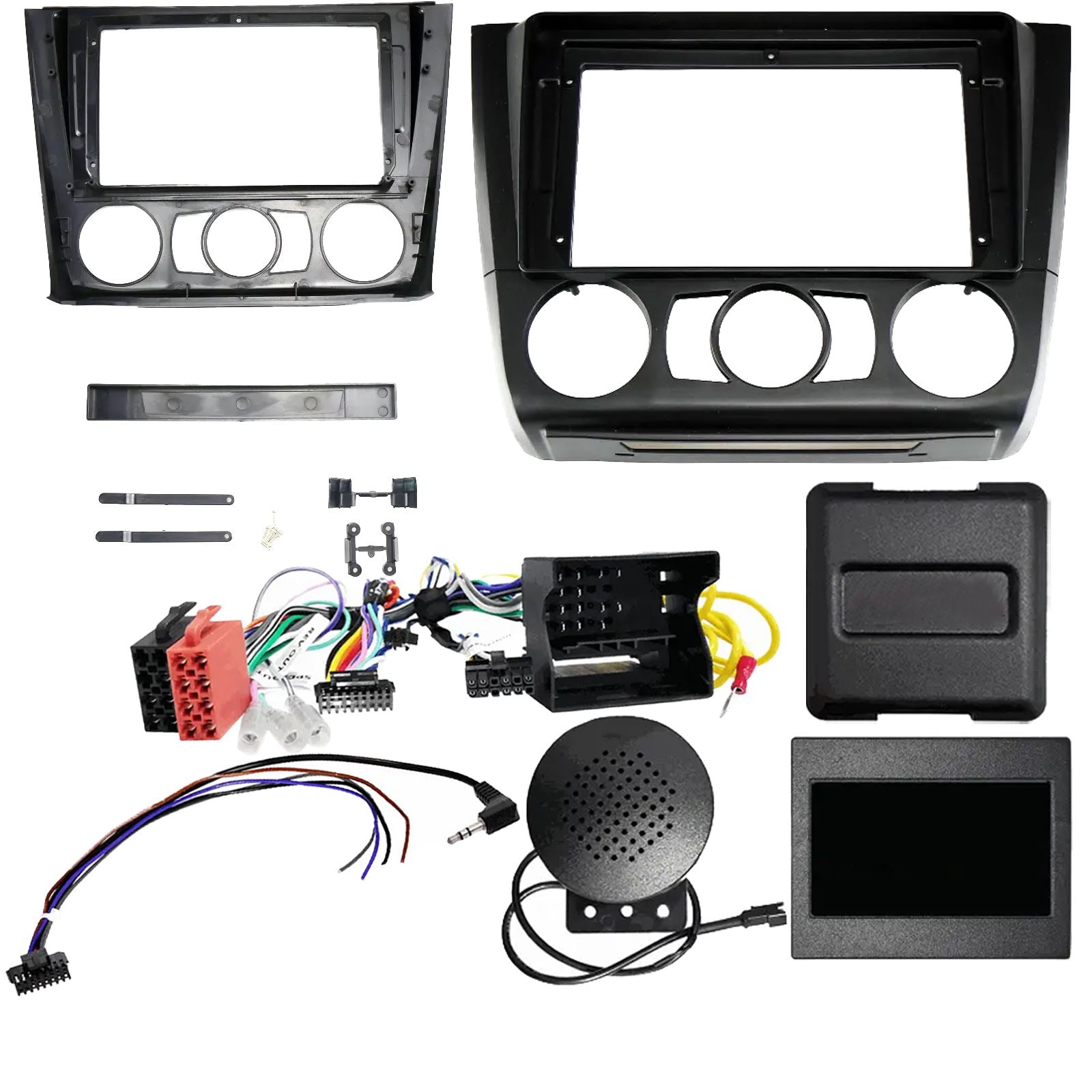 For BMW 1 Series Manual AC 08-12 Fascia Panel Interface For 9" Android Car Radio