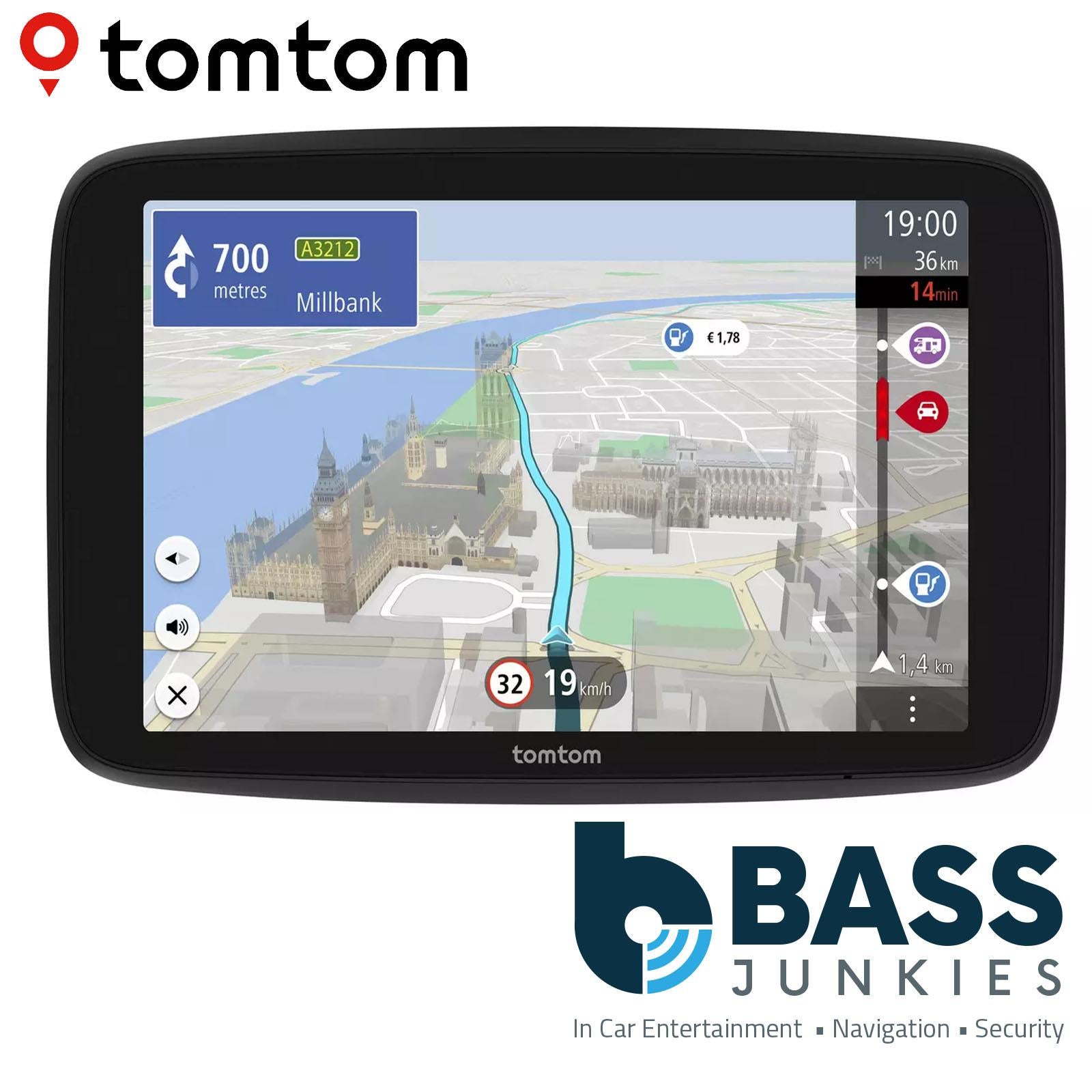 TomTom GO Camper Max 2nd Gen 7" Caravan & Motorhome GPS Portable Navigation