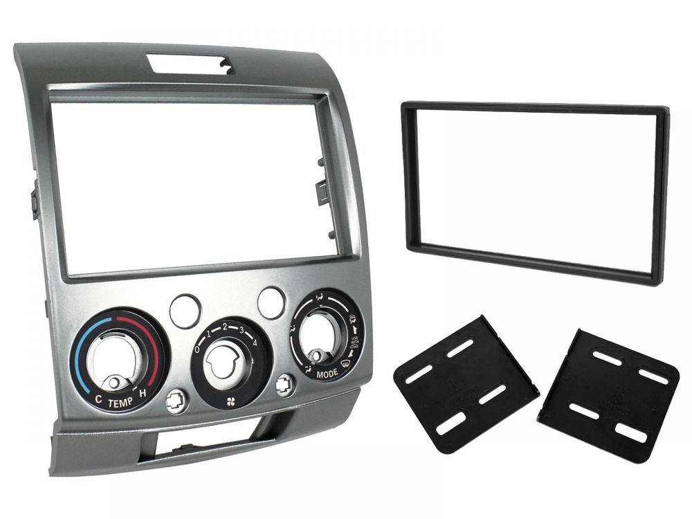 Connects2 CT23FD14 Ford Ranger Mazda BT-50 Car Stereo Double Din Fascia Panel & Cage Kit