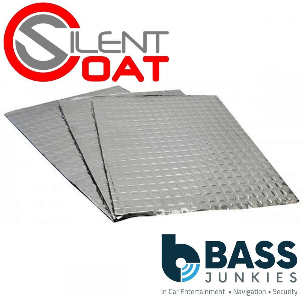 Silent Coat Multilayer Extra 10 Sheets x 5mm Volume Pack Sound Deadening Mat