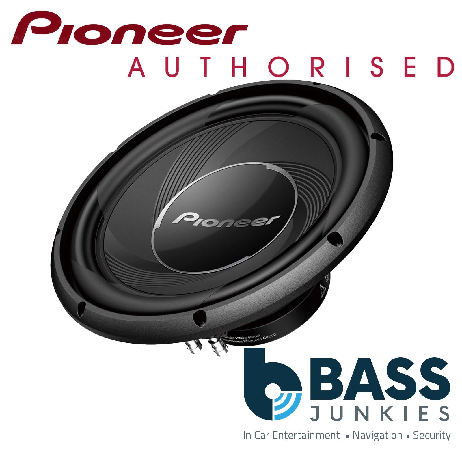 Pioneer TS-A30S4 12"/30cm Single 4 Ohm 1400w Max - 400W RMS Car Subwoofer