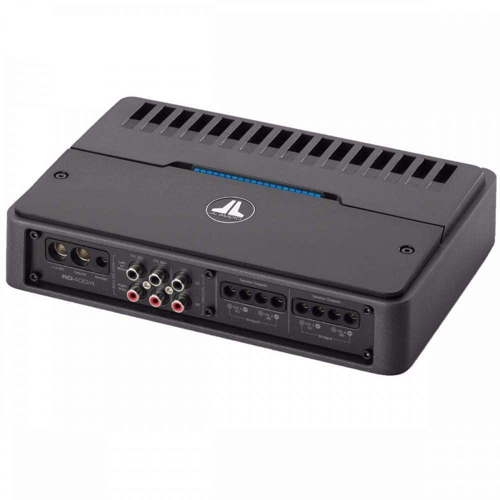 JL Audio RD400/4 - RD 400 Watts 4 Channel Class D Full Range Car Amp Amplifier