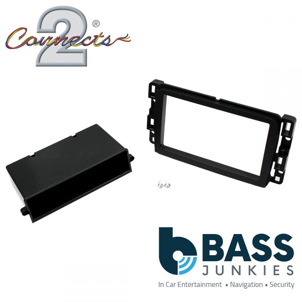 Connects2 CT23GM02 - GMC Acadia 2015 Onwards Double Din Fascia Panel and pocket
