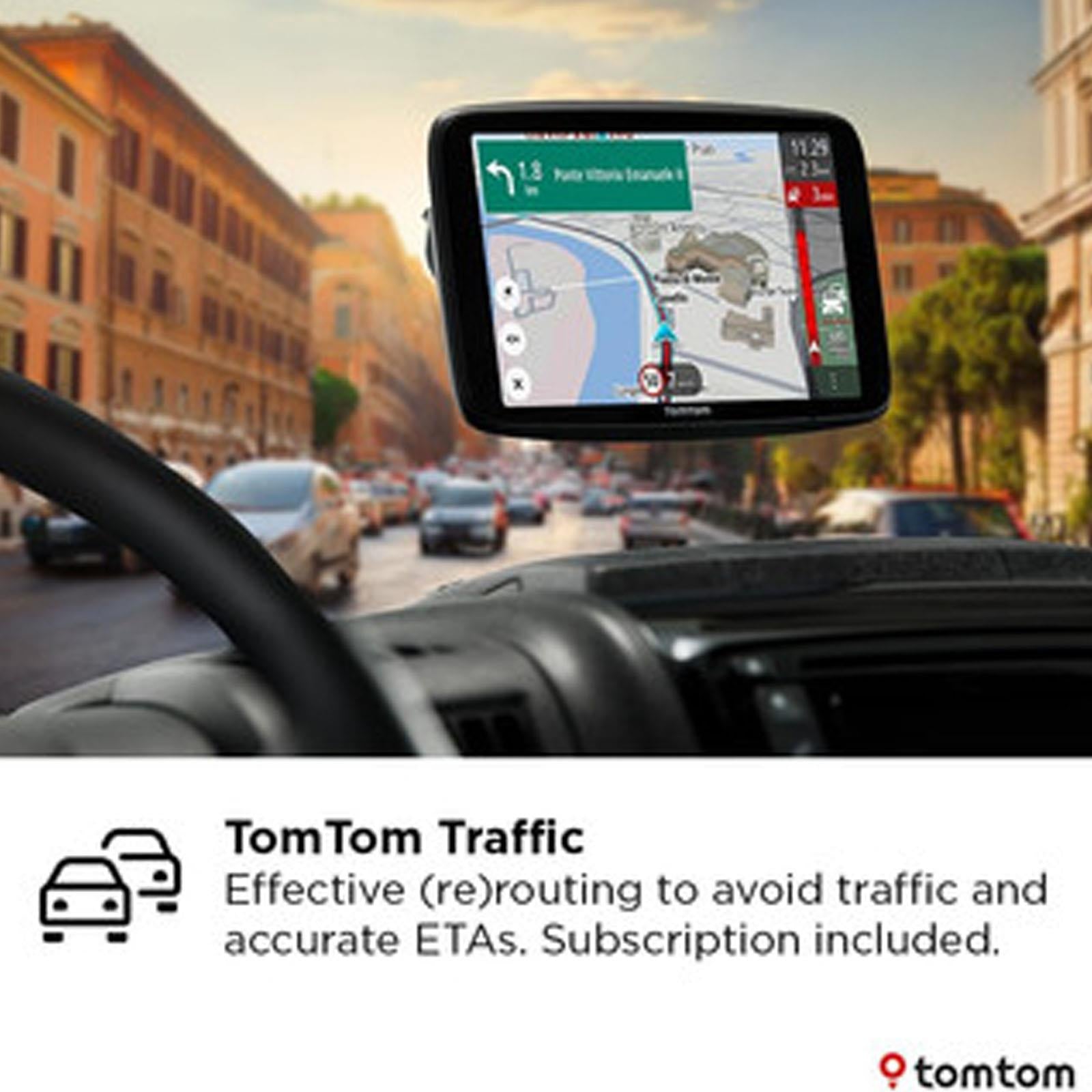 TomTom GO Camper Tour 6" 2nd Gen Portable GPS Sat Nav Caravan Motorhome Europe