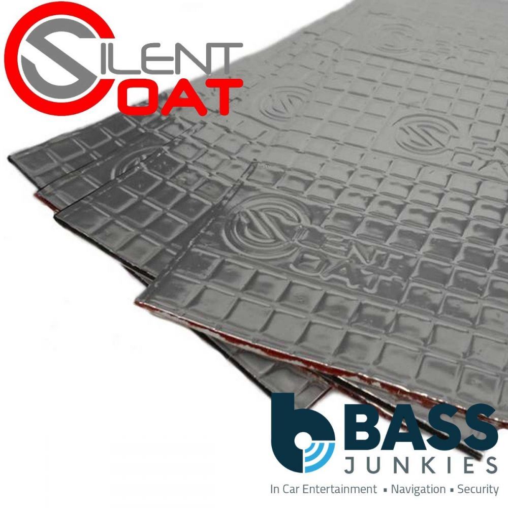 Silent Coat Multilayer Extra 18 Sheets x 5mm Bulk Pack SPL Sound Deadening Mat