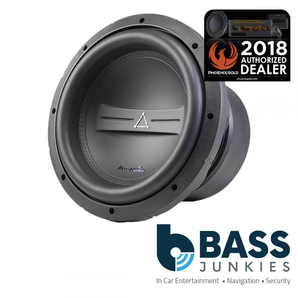 Phoenix Gold Ti3 10D2 - Ti3 Series 10" Inch 600 Watts Dual 2 Ohm Car Sub Subwoofer