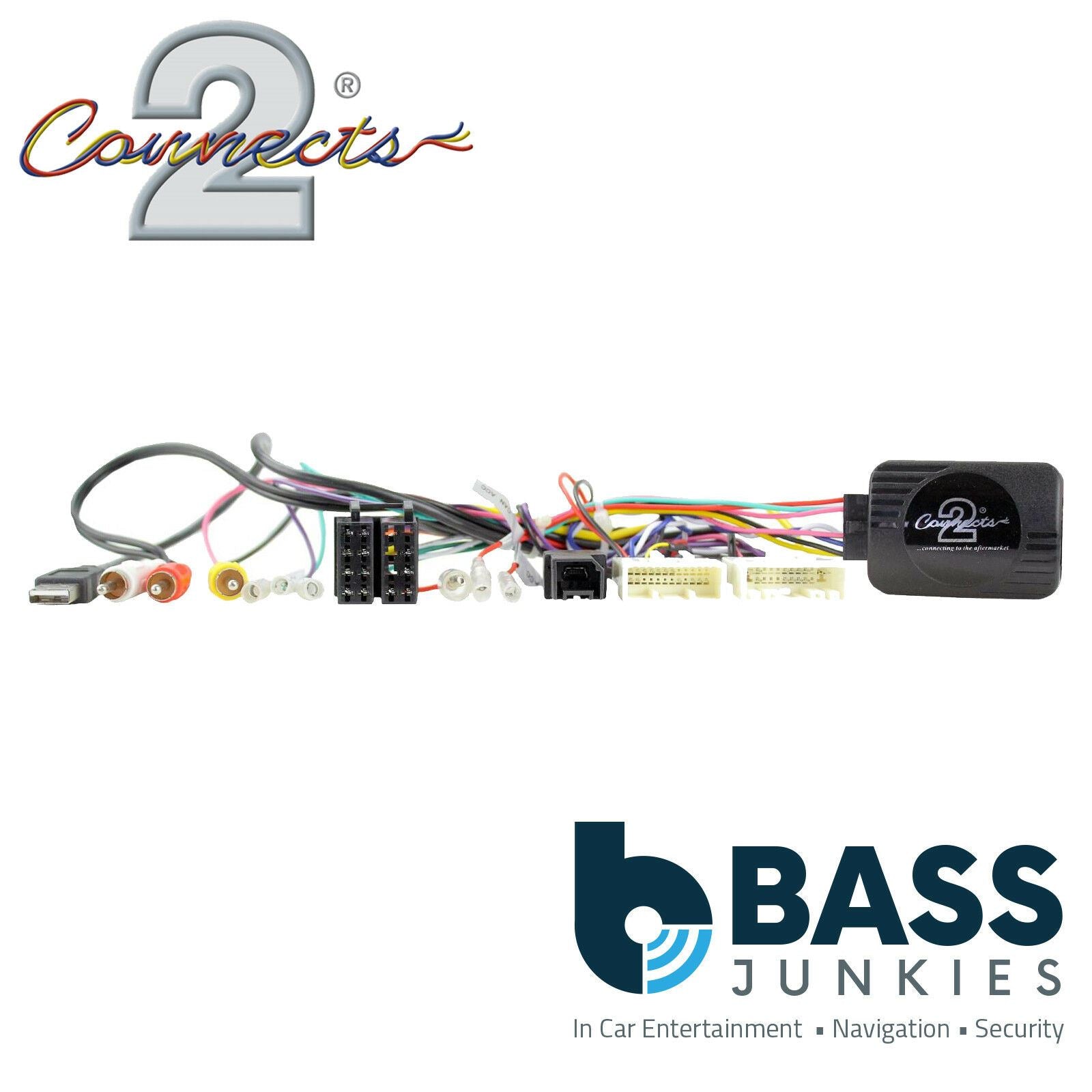 Connects2 CTSNS021.2 - Nissan Micra 2017 Onwards Car Stereo Steering Wheel Stalk Control Interface