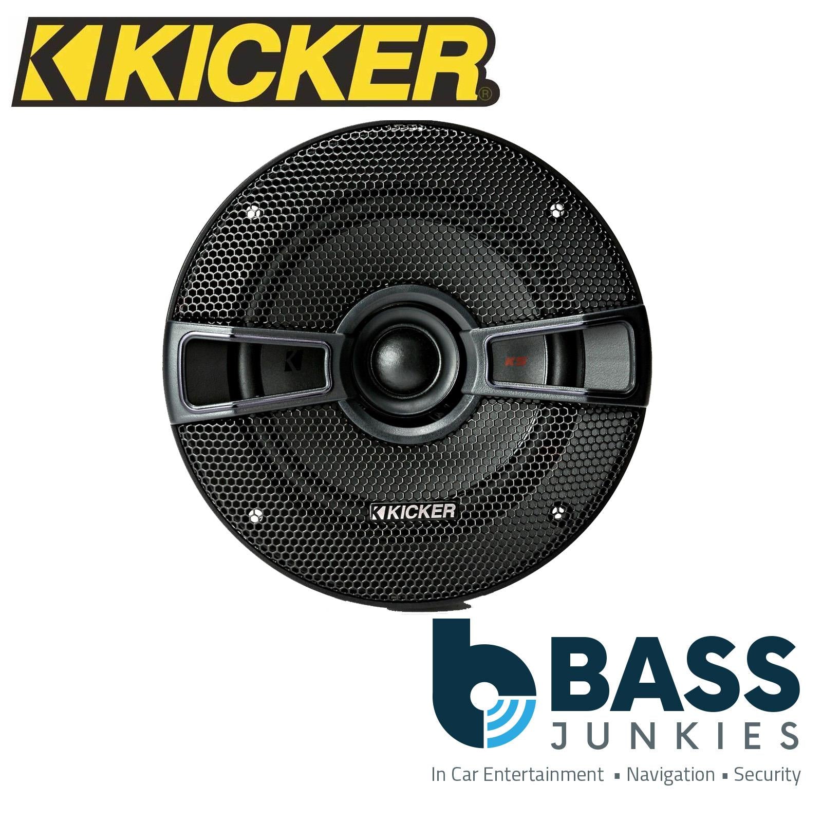 Kicker KSC504 - 13cm 5.25" 130 mm 150 Watts 2 Way Coaxial Car Front Rear Door Speakers