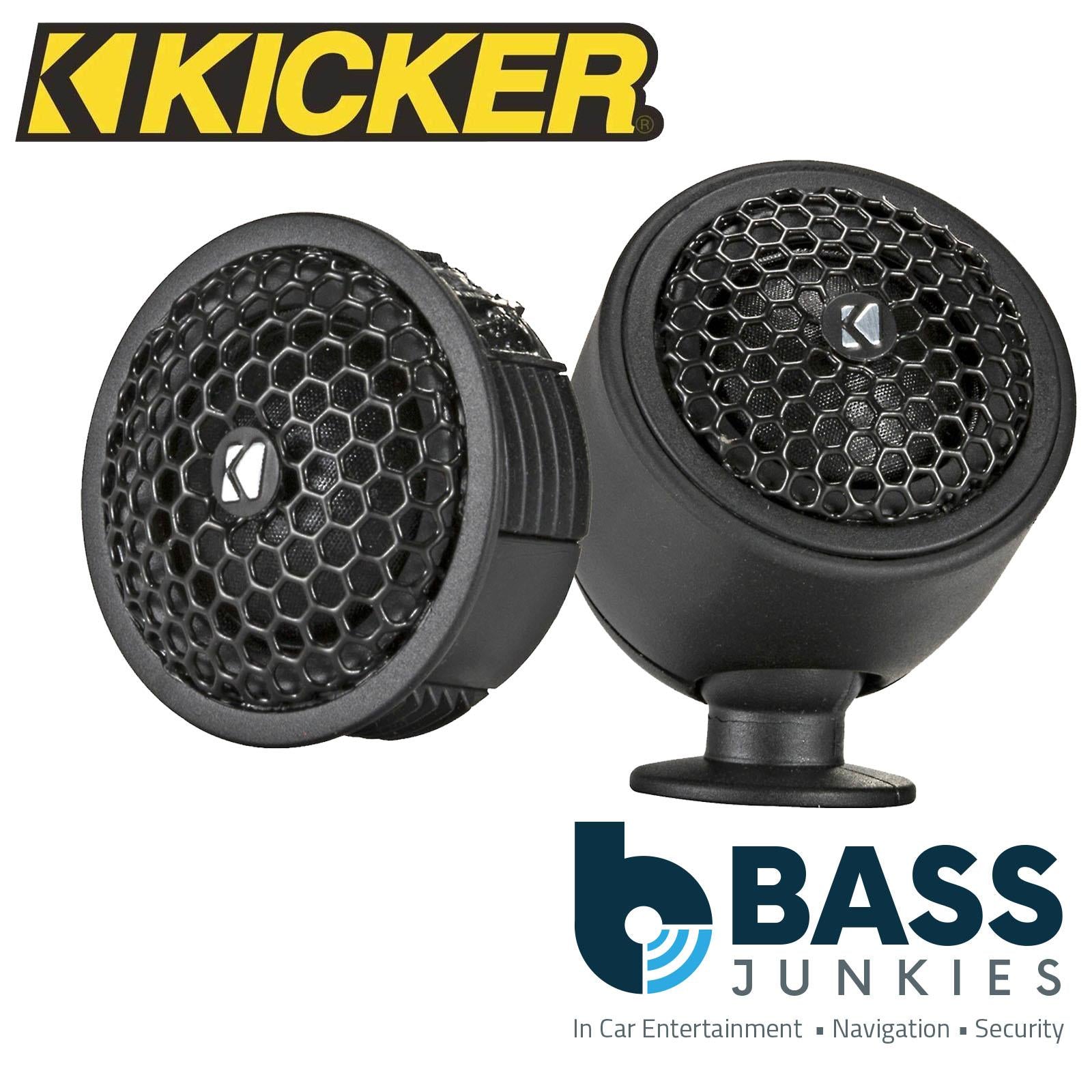 Kicker Pair 46KST2504 1 150 Watt Car Audio Tweeters 4-Ohm KST250