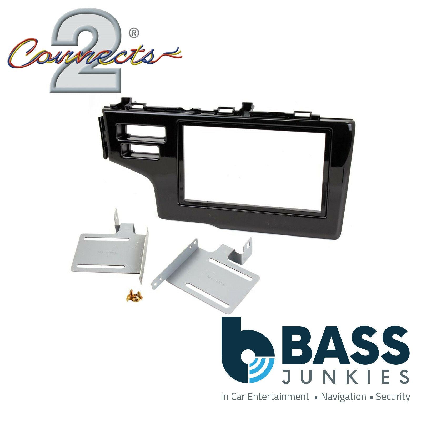 Connects2 CT23HD37L Honda Jazz Fit Car Stereo Double Din Fascia Panel