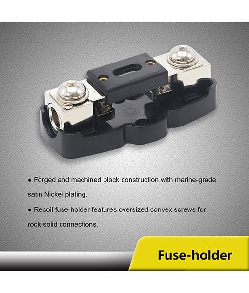 Recoil PCK0 - 0 AWG 3000 Watts OFC Pure Copper Complete Amplifier Wiring Kit