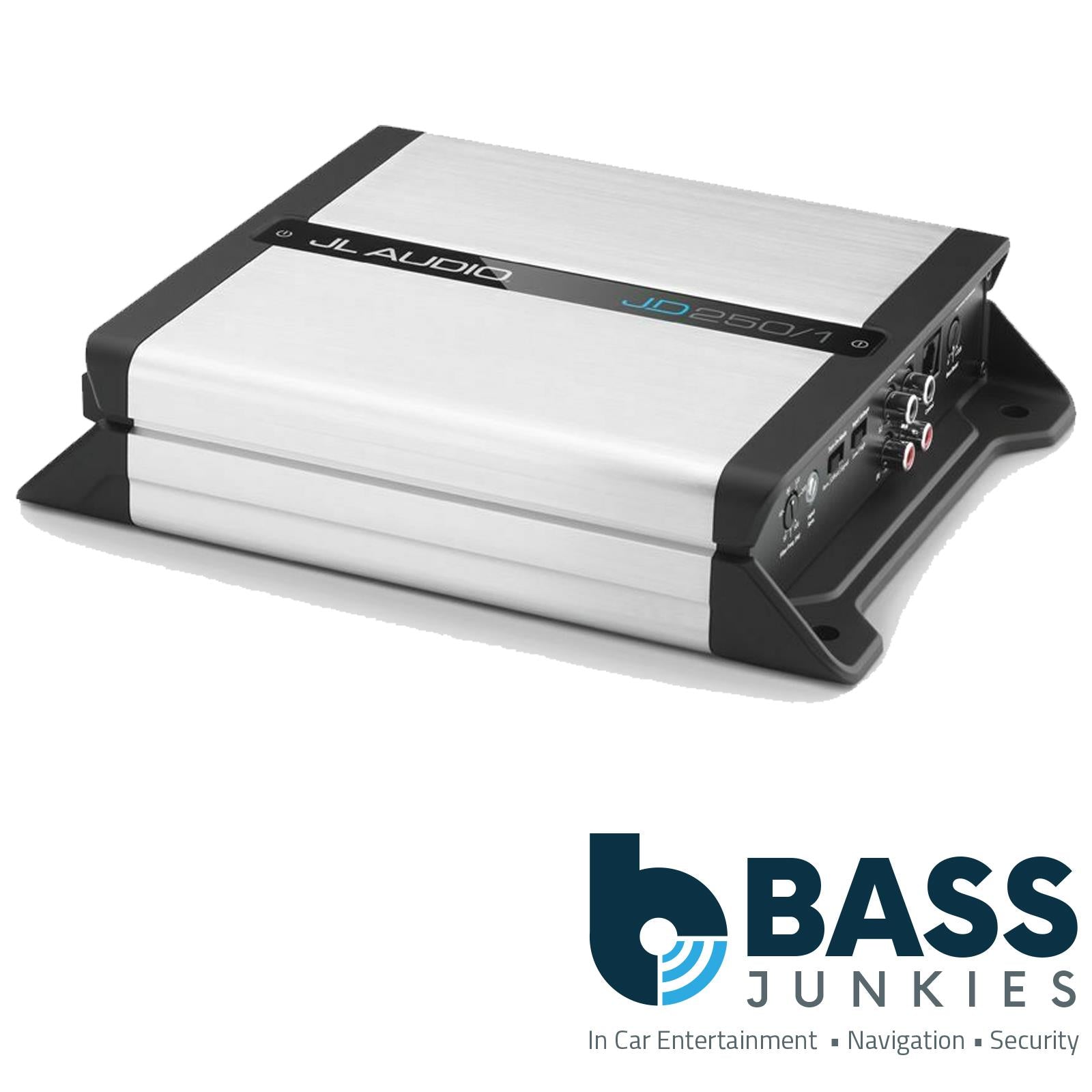 JL Audio JD250/1 Monoblock Class D Amp – 250W x1 @ 2Ω / 150W x1 @ 4Ω (14.4V)