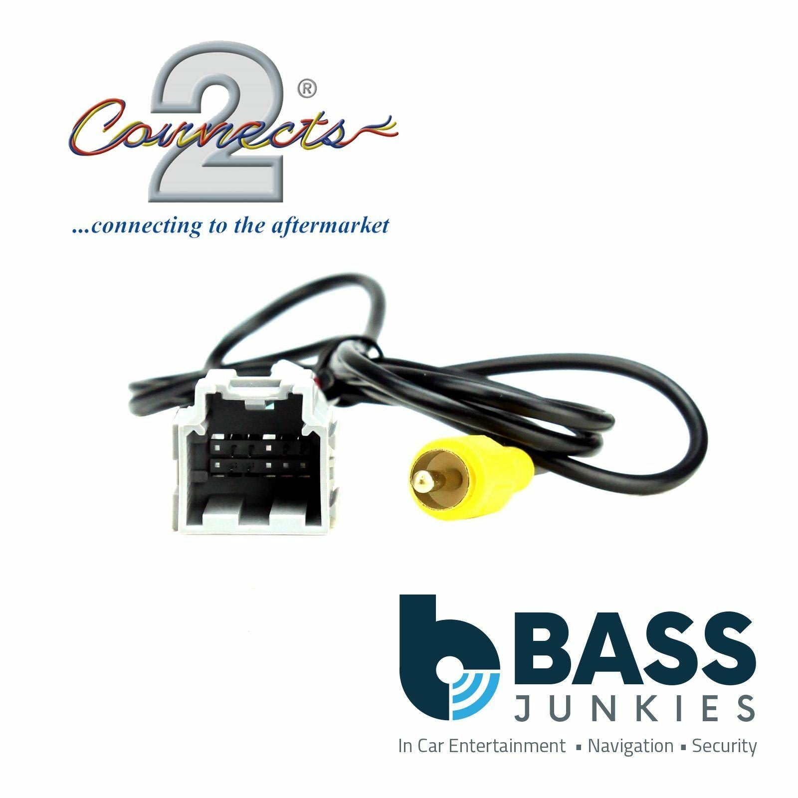Connects2 CAM-GM01-RT Chevrolet Silverado Suburban Tahoe Car Stereo Camera Retention Interface Adapter Lead
