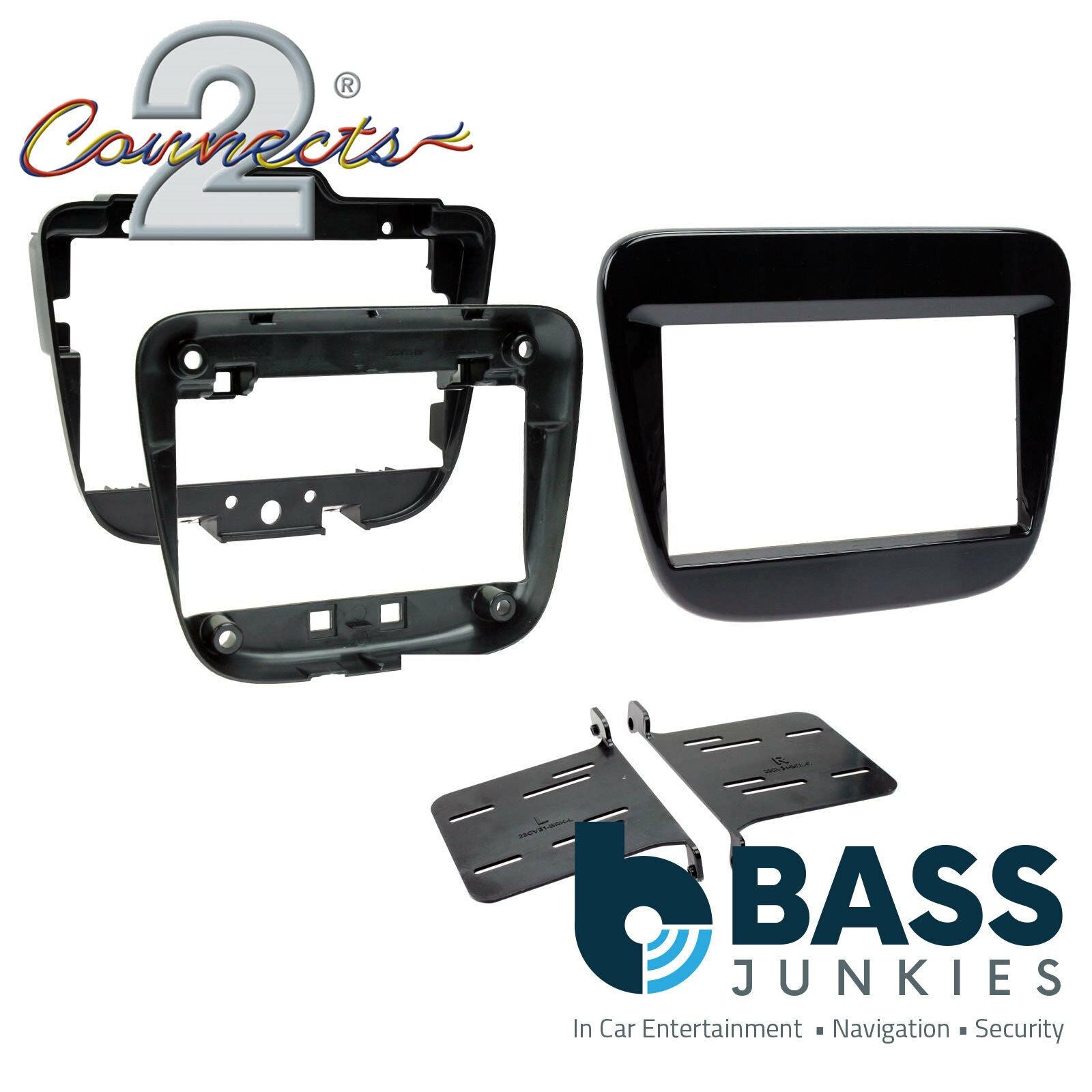 Connects2 CT23CV31 Chevrolet Equinox 2017 Onwards Car Stereo Double Din Fascia Panel & Cage Kit