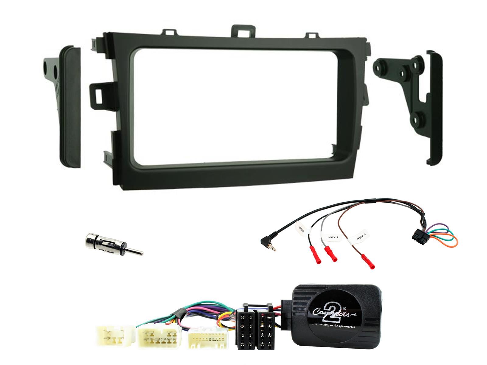 Connects2 CTKTY02  - Toyota Corolla 2009-2011 Double Din Fascia Installation Kit