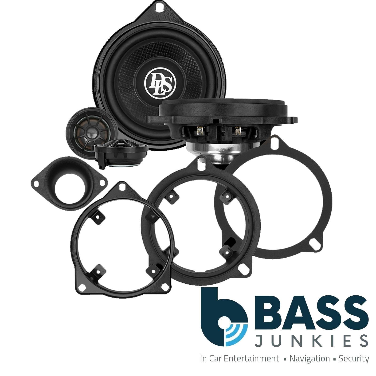 DLS CRPP‑BMW1.4 - Mini Cooper 06-16 4" 10cm 240 Watts Component Kit Car Speakers