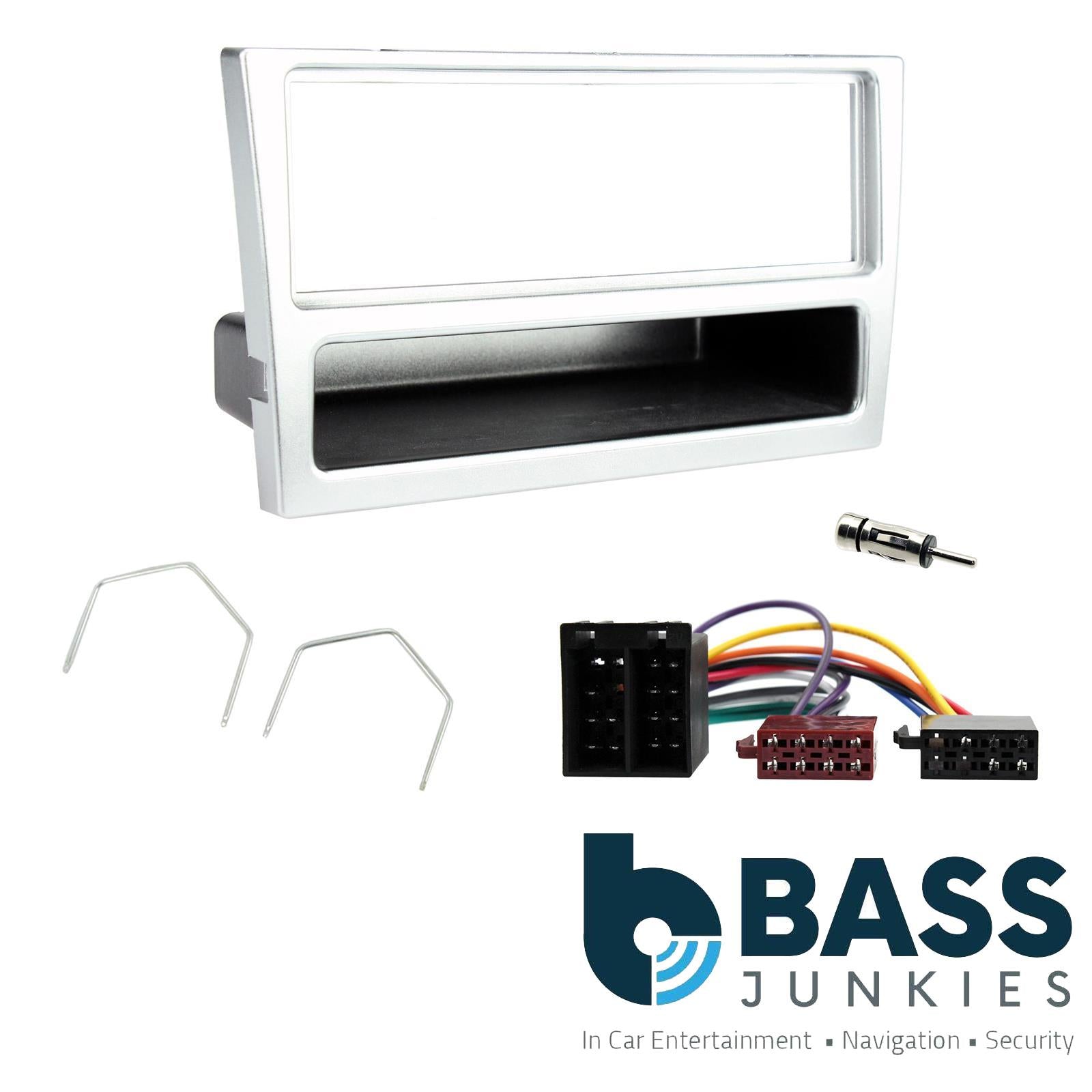 Single Din Stereo Fitting Kit + Steering Wheel Stalk Controls to fit Vauxhall Agila 2000-07 | Vauxhall Corsa 2000-06 | Vauxhall Meriva 2003-10