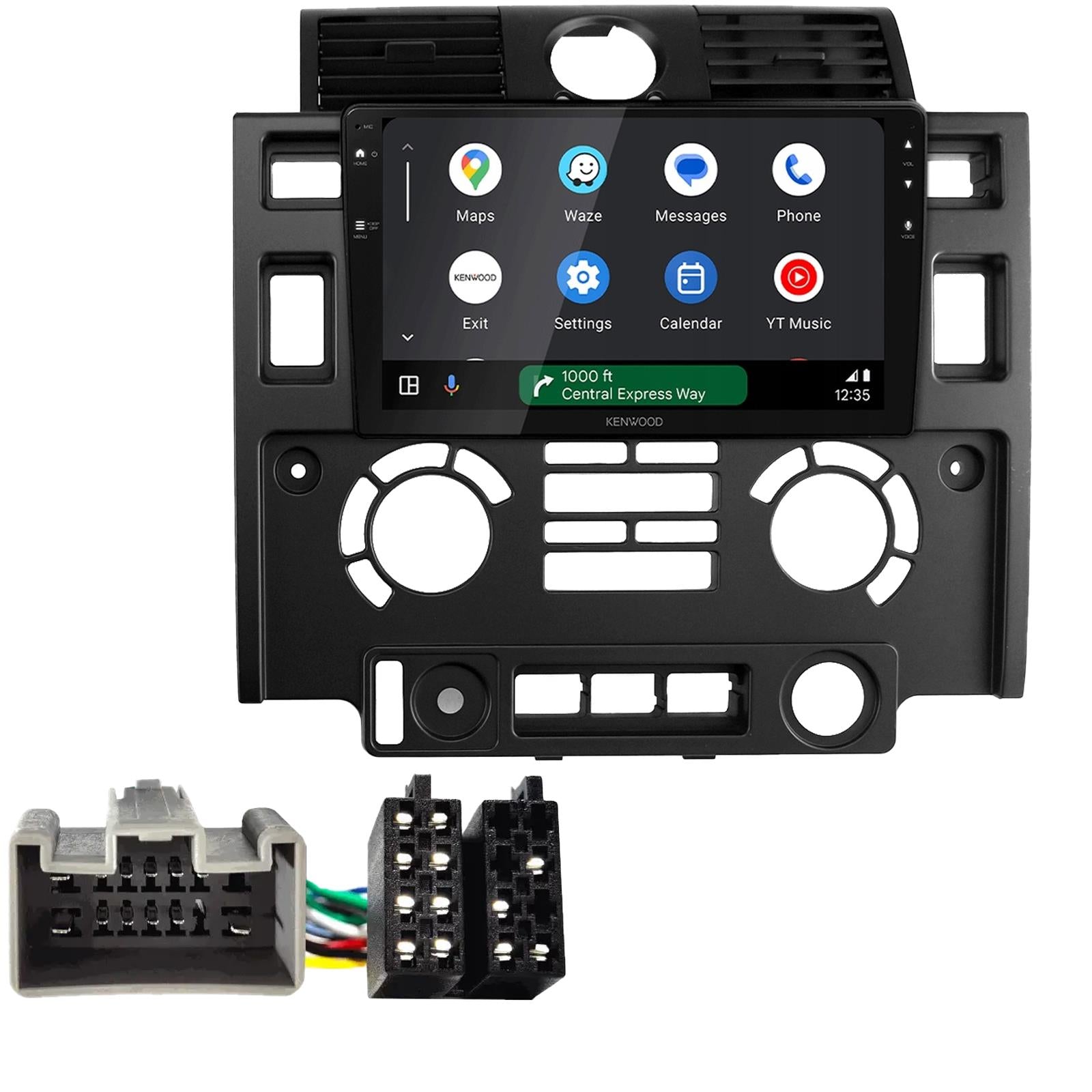 Kenwood 9" CarPlay Android Car Stereo Kit For LandRover Defender 90 2010 Onwards