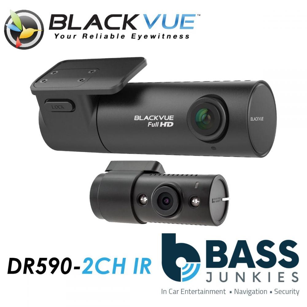 Blackvue DR590-2CH IR - 32GB Full HD 30FPS Front & Rear Car Dash Camera