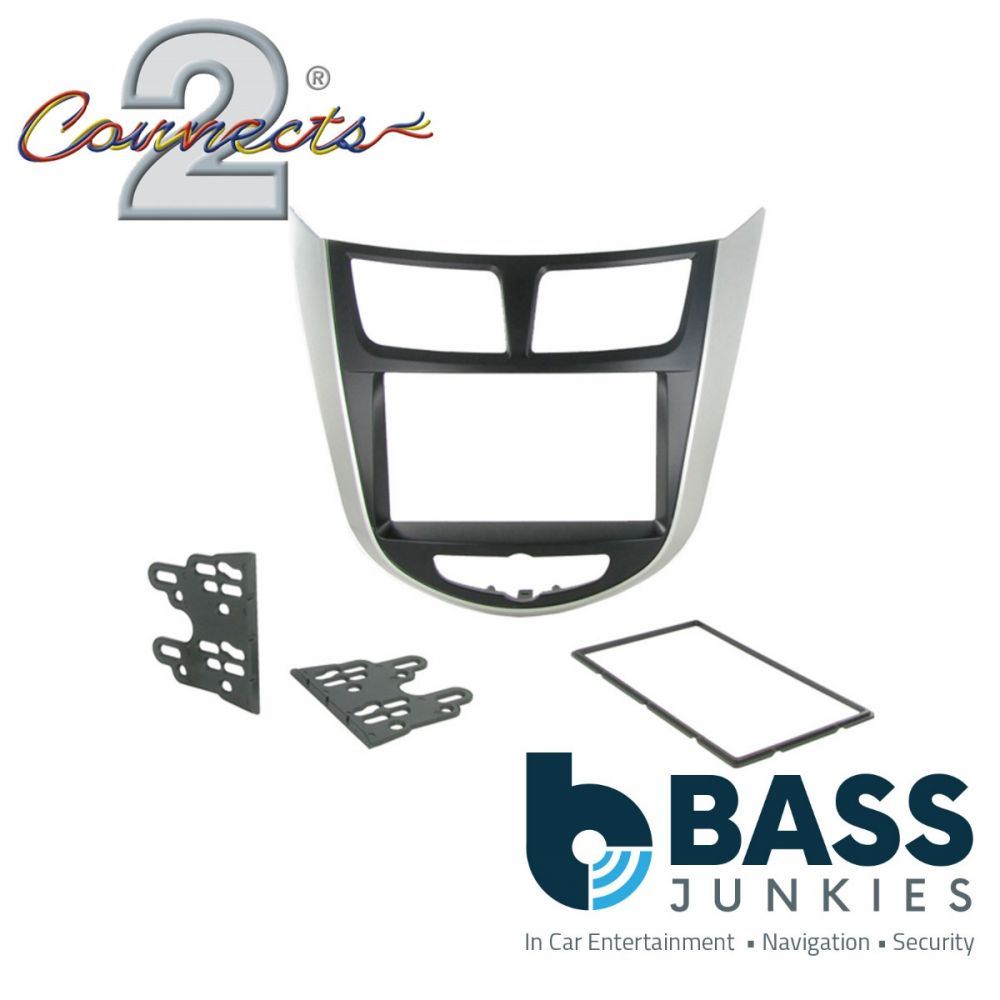 Connects2 CT23HY20 Hyundai Verna Accent Solaris Car Stereo Double Din Fascia Panel