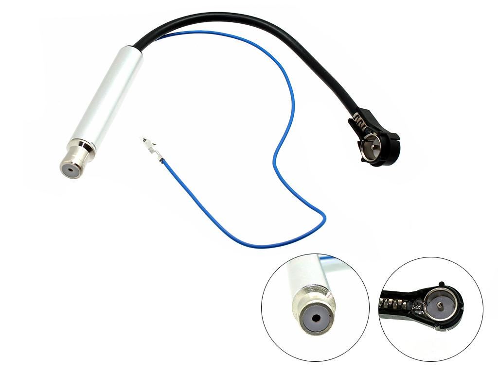 Connects2 CT27AA05 - VOLKSWAGEN SKODA AUDI SEAT Amplified Booster Car Aerial Antenna Adapter