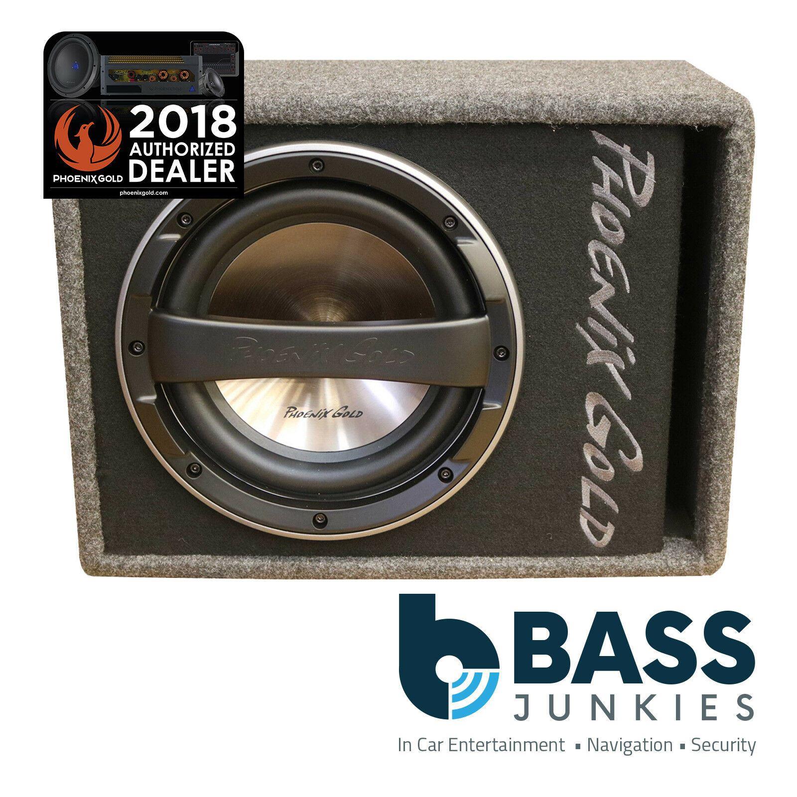 Phoenix Gold Z Series Z18AB 8" 500W Powered Active Ported Wedge Subwoofer Box