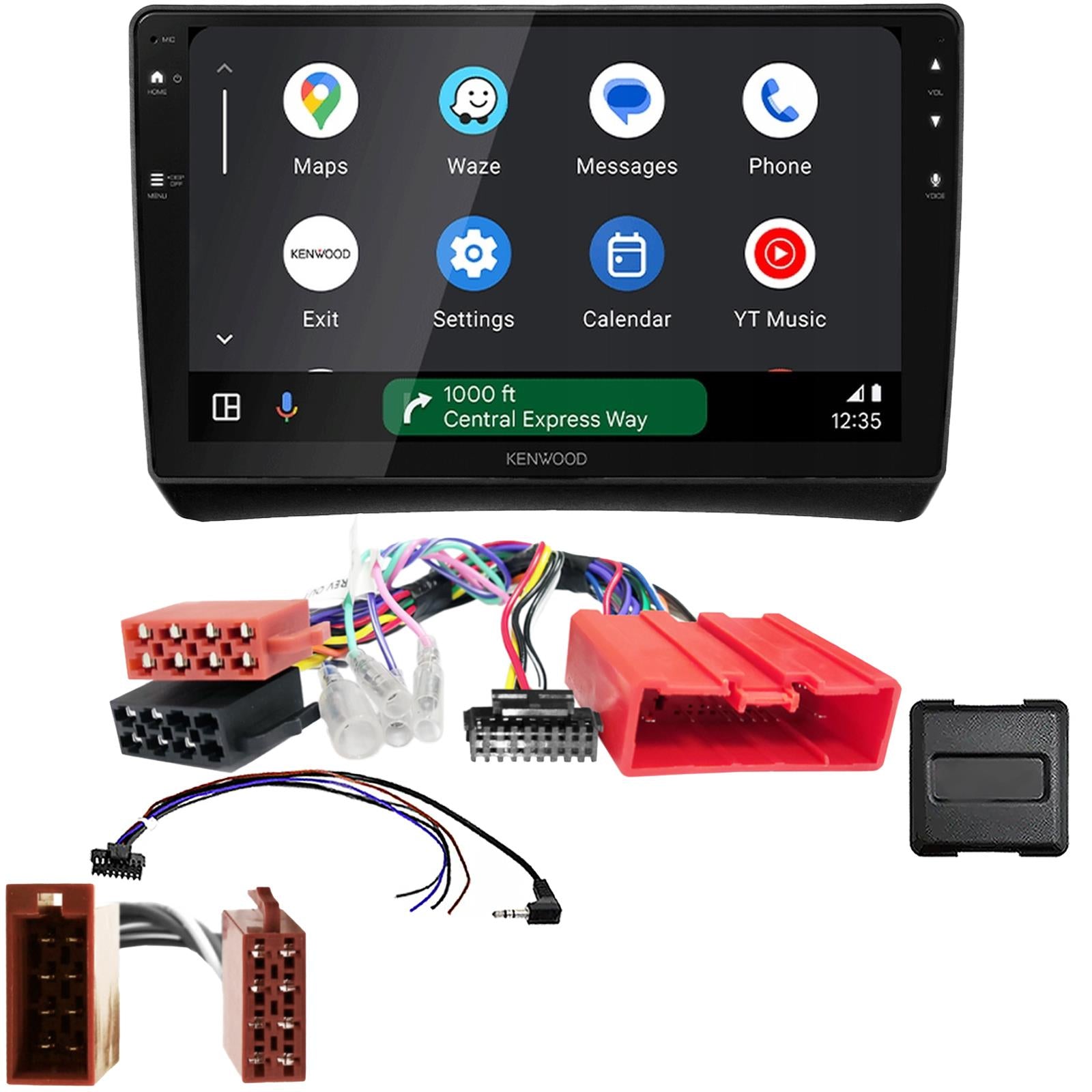 Kenwood 9" CarPlay Android Car Stereo Fitting Kit For Mazda MX-5 1989 - 1998