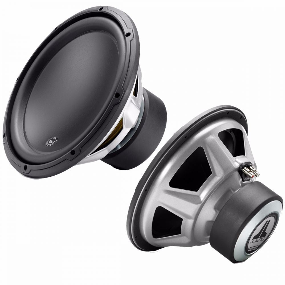 JL Audio 12W3V3-4 - 12" Inch 500 Watts W3 4 Ohm Car Sub Subwoofer