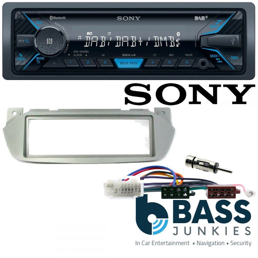 Suzuki Alto 2009 On Sony Bluetooth DAB AUX Car Stereo ISO Wiring Kit