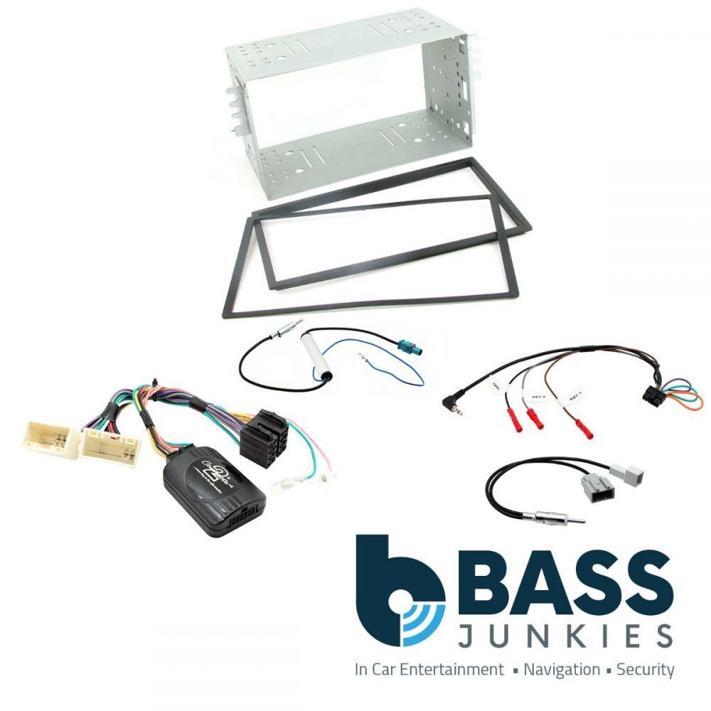 Connects2 CTKKI15 Kia Picanto 2008 - 2011 Double Din Car Fascia Steering Wheel Interface Fitting Kit