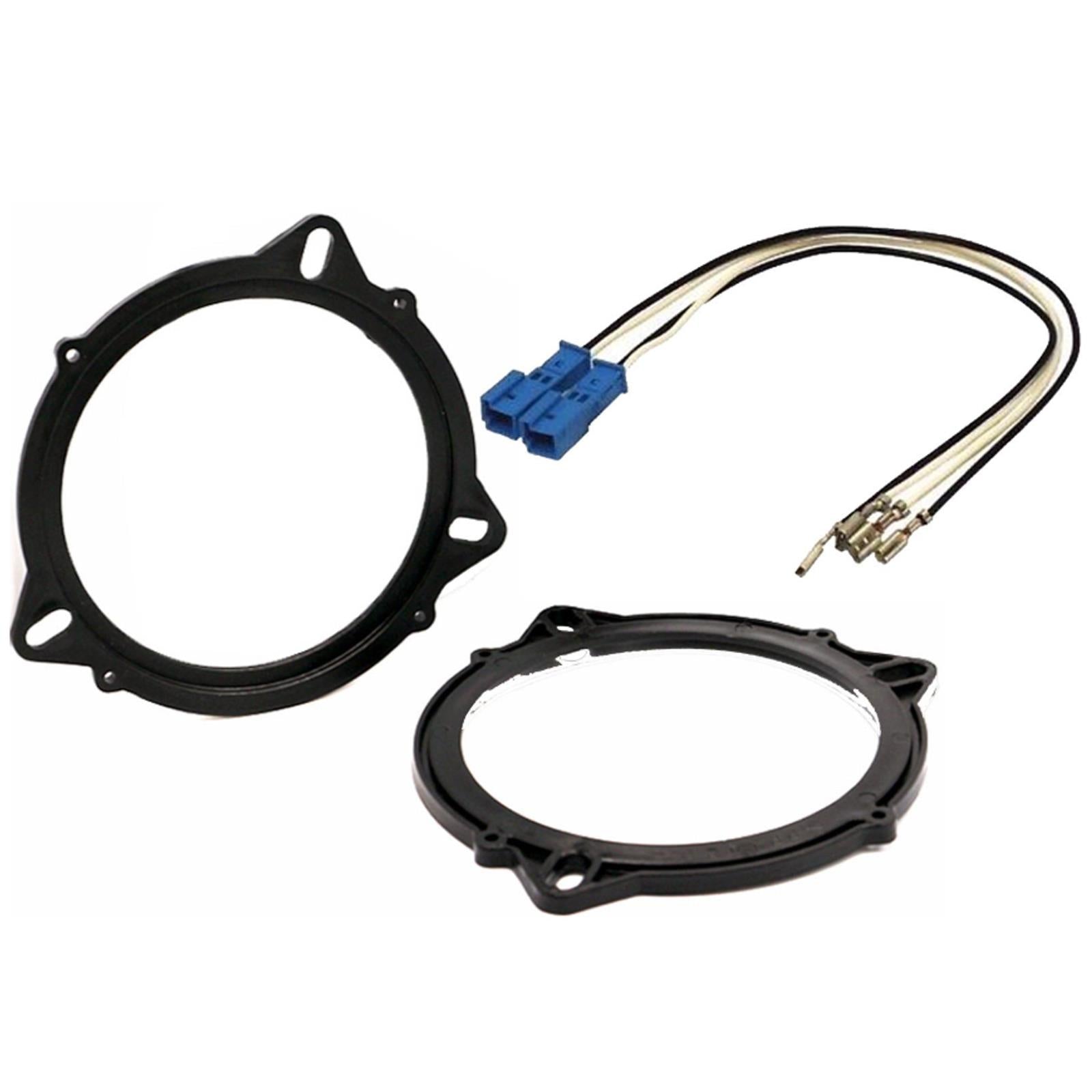 BMW 1-Series (E81/E82/E87/E88) 10cm 4" Front/Rear Car Speaker Bracket & Wires