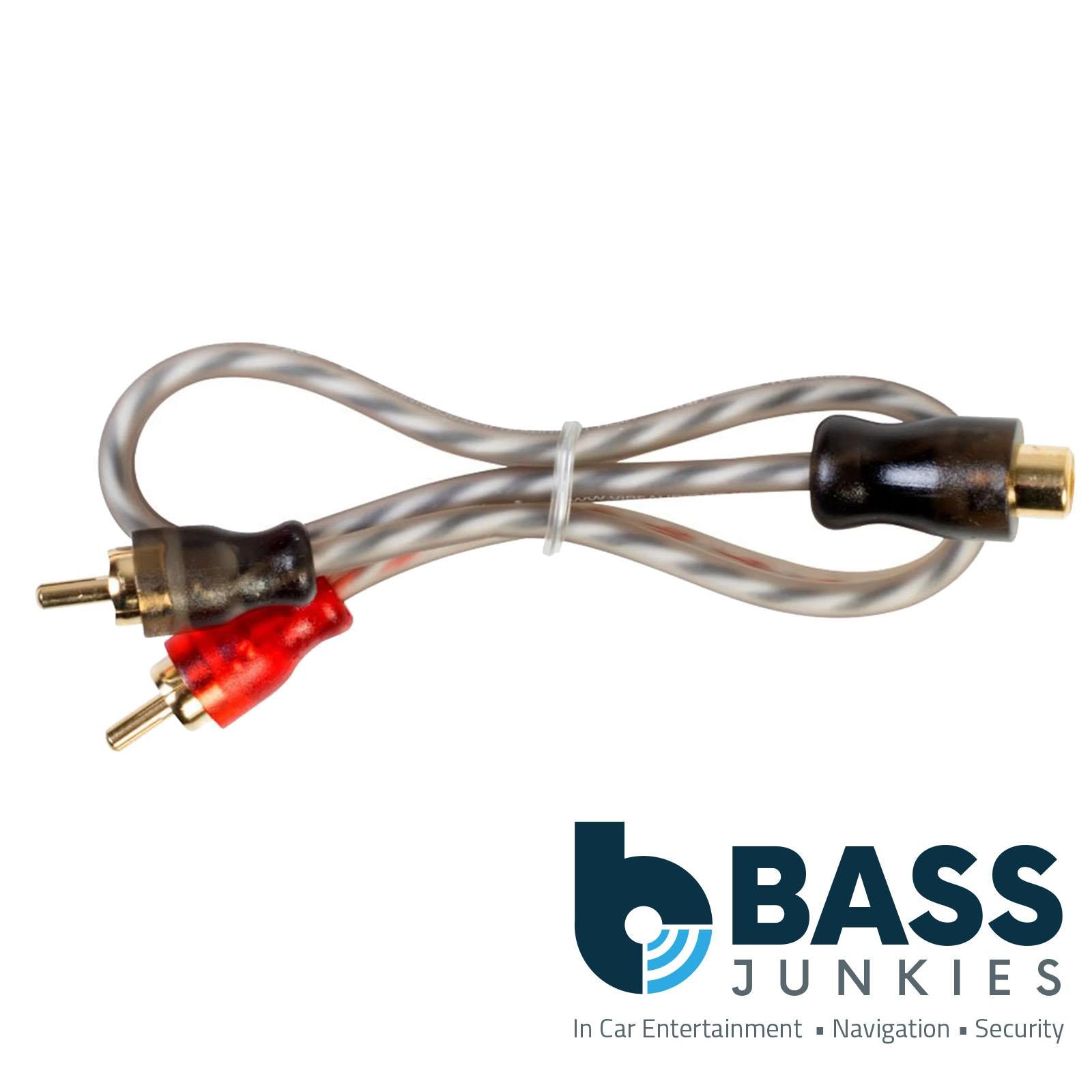 Vibe Critical Link - CLRCA2M1FB-V7 1F Twisted Core Car Splitter Basic 2m - 1F RCA