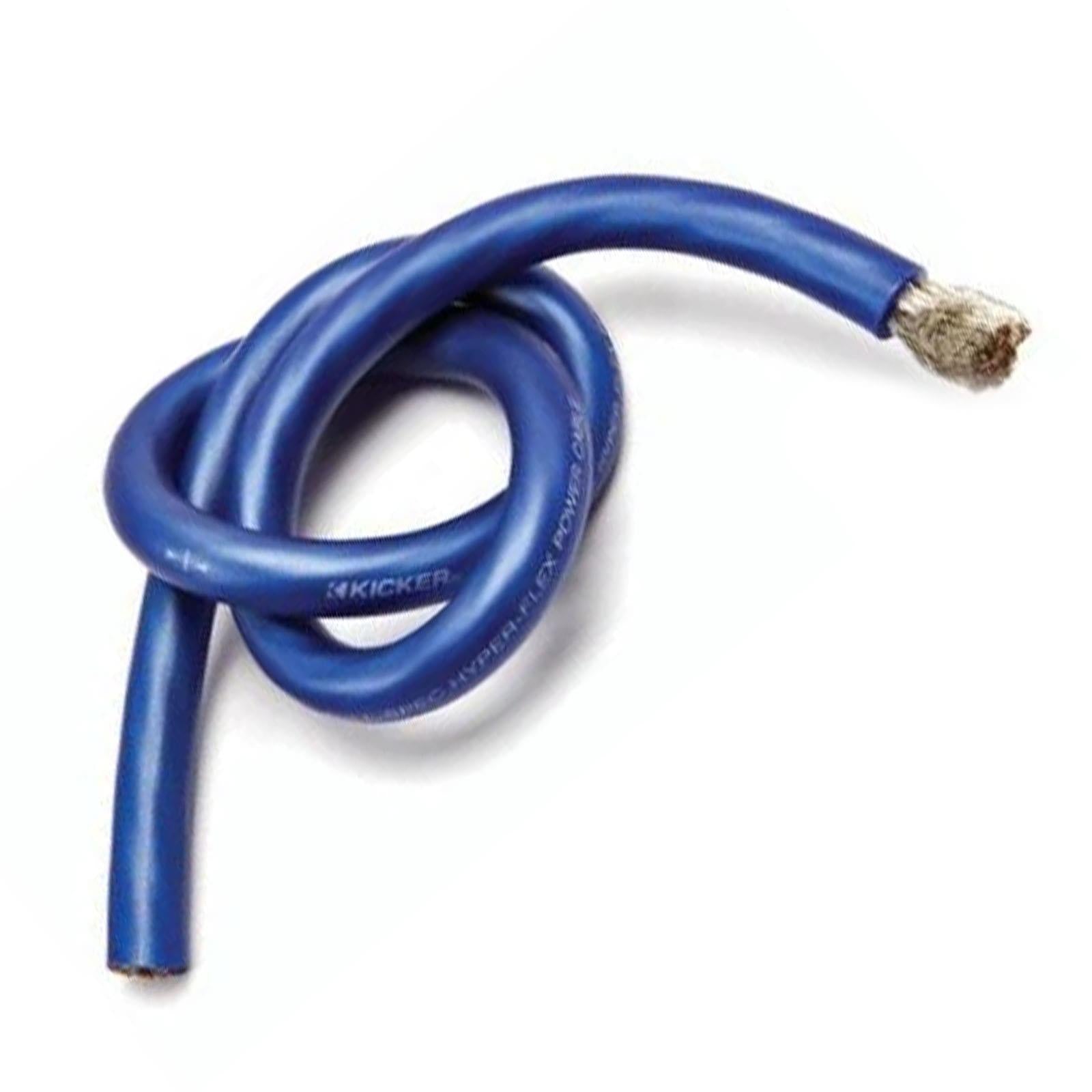 Kicker 46PWB8200 - 8 AWG OFC Blue Power Cable 200ft 60m Amplifier Wiring Wire