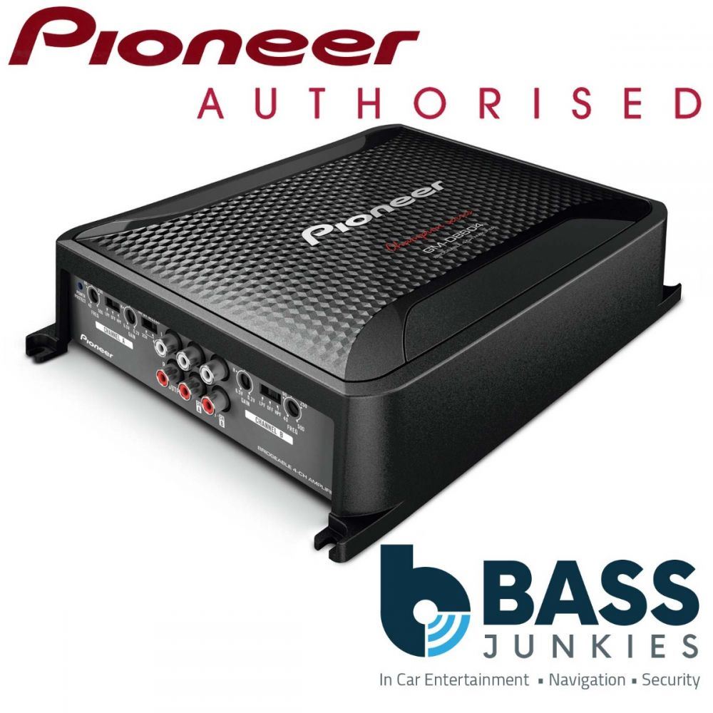 Pioneer GM-D8604 - 1200 Watts 4 Channel Bridgeable Car Stereo Radio Amp Amplifier