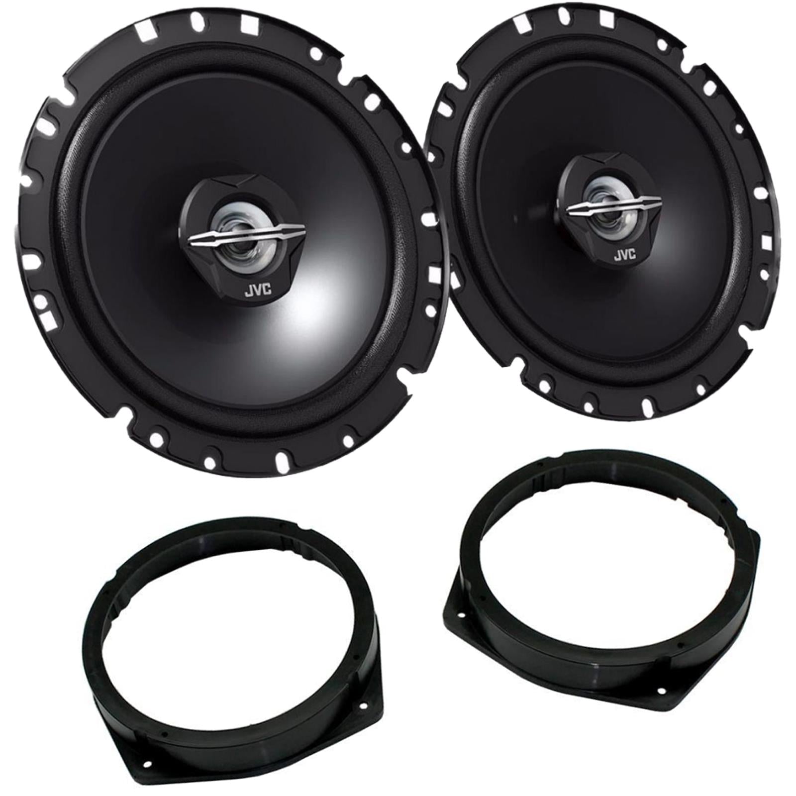 Fiat Idea 2005-2014 JVC 17cm 6.5 Inch 600 Watts 2 Way Front Door Car Speakers