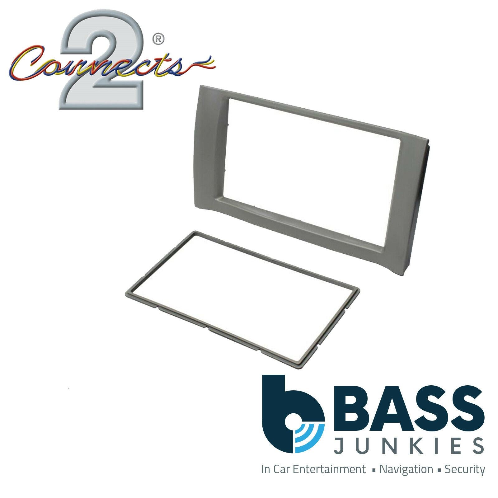 Connects2 CT23CY02 - Chery Nice, DR2, Kimo, A1 Double Din Fascia Panel