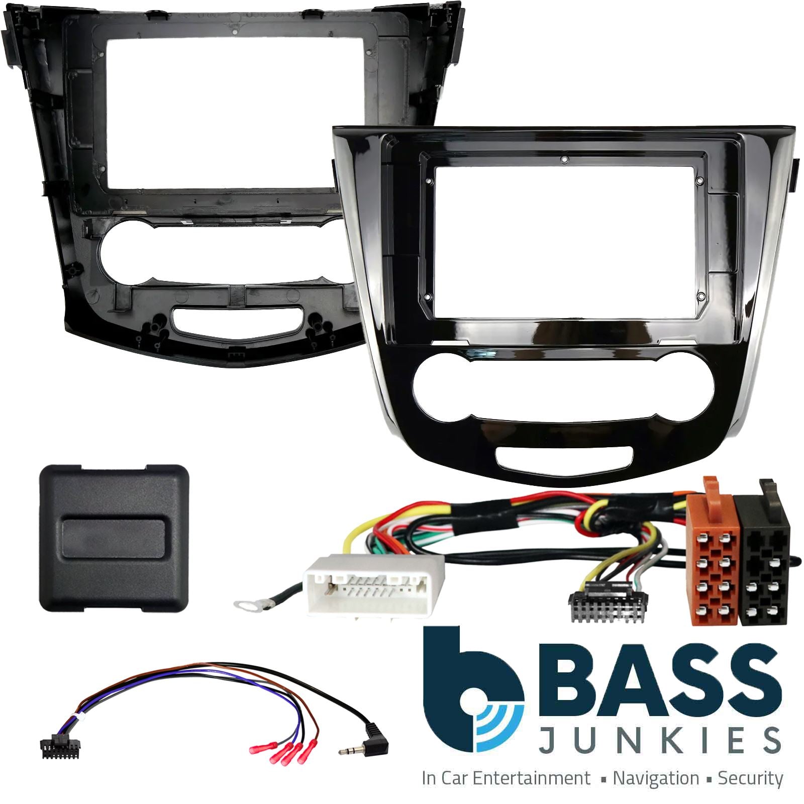 Kenwood 9" CarPlay Android Car Stereo Kit For Nissan Qashqai X-Trail Black 14 On