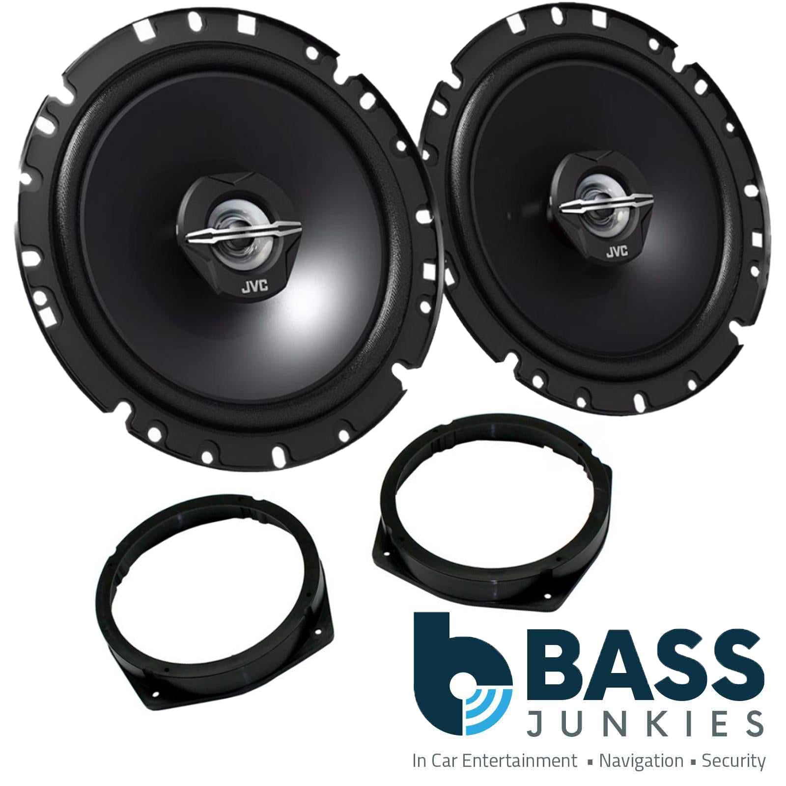 Alfa Romeo 147 00-14 JVC 17cm 6.3/4 Inch 600 Watts 2 Way Front Door Car Speakers