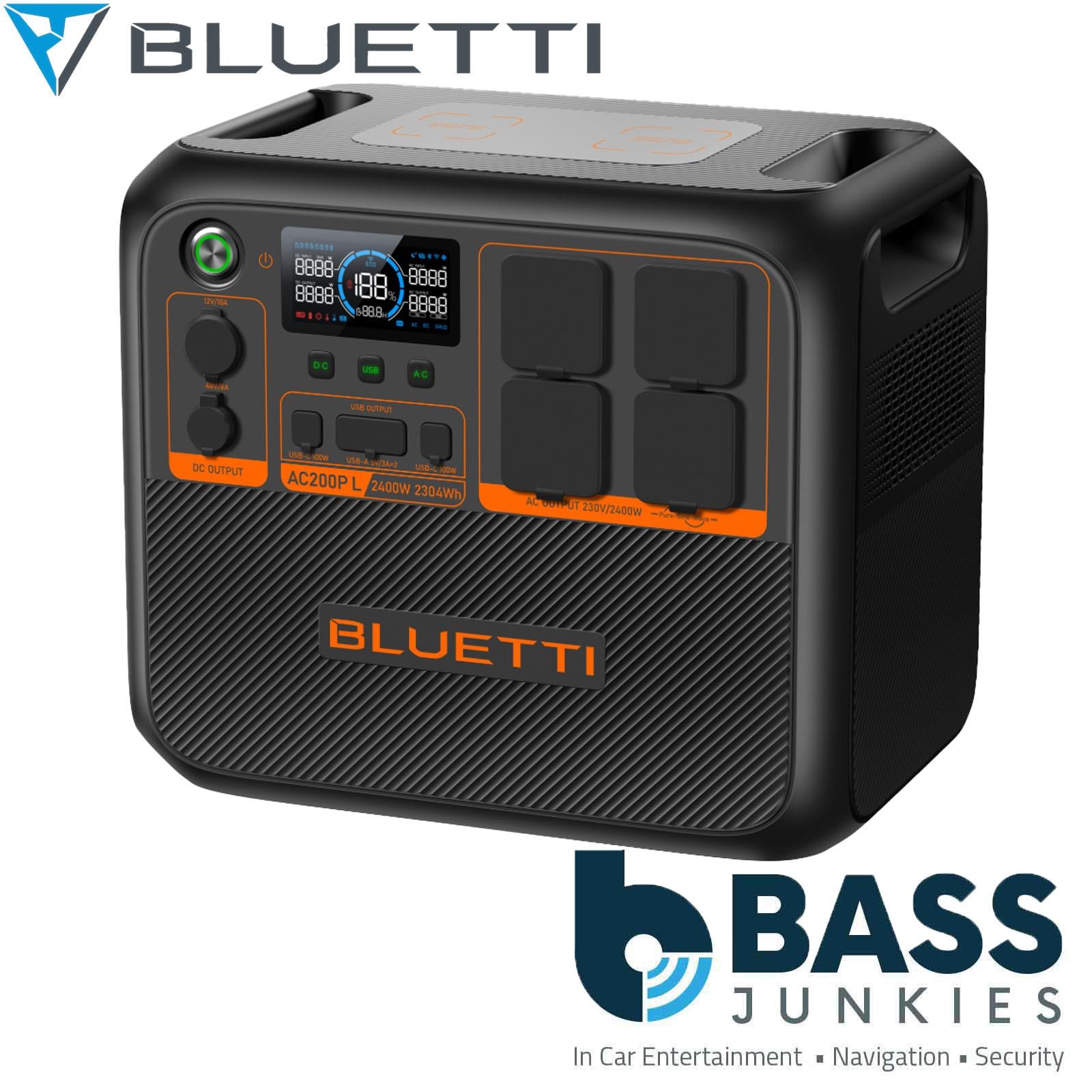 BLUETTI AC200PL - Premium Portable Power Station – 2,048Wh, 2,400W