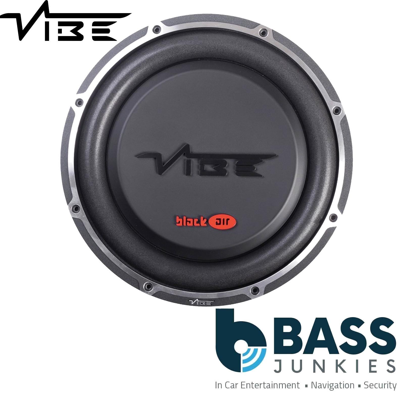 VIBE BLACKAIR12D2S-V3 - 12 INCH 900 Watt Bass Car Audio Slimline Subwoofer