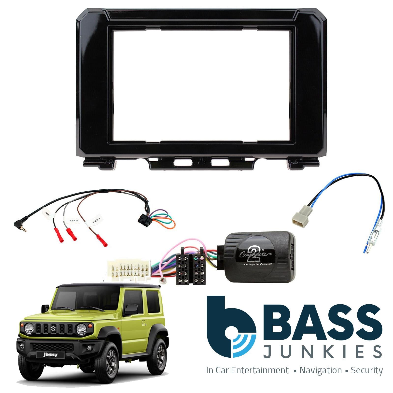 Connects2 CTKSZ13 Double Din Steering Wheel Controls Fitting Kit to fit Suzuki Jimny 2018>