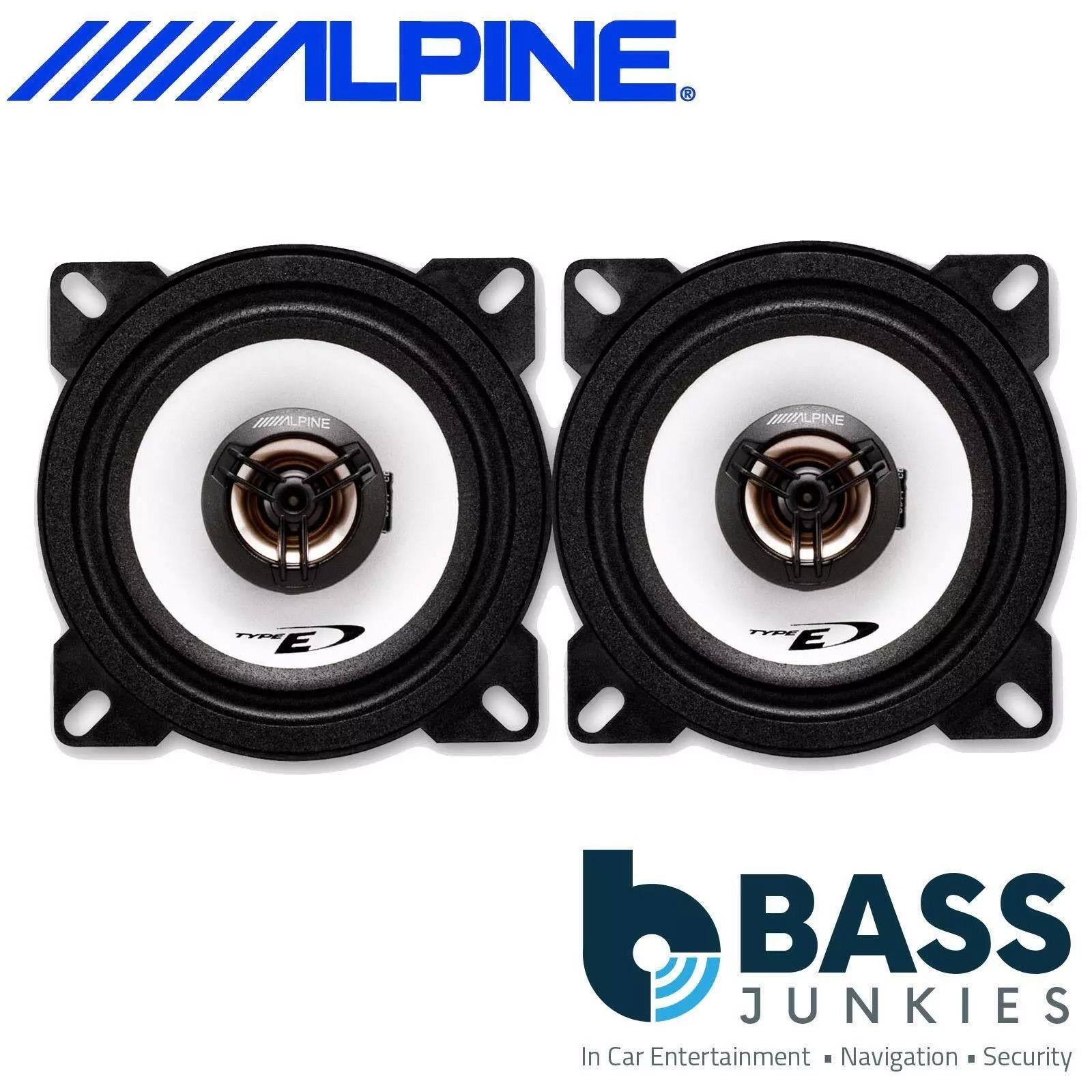 Alpine SXE-1025S 4" 10cm 2 Way 360 Watts Coaxial Car Van Speakers